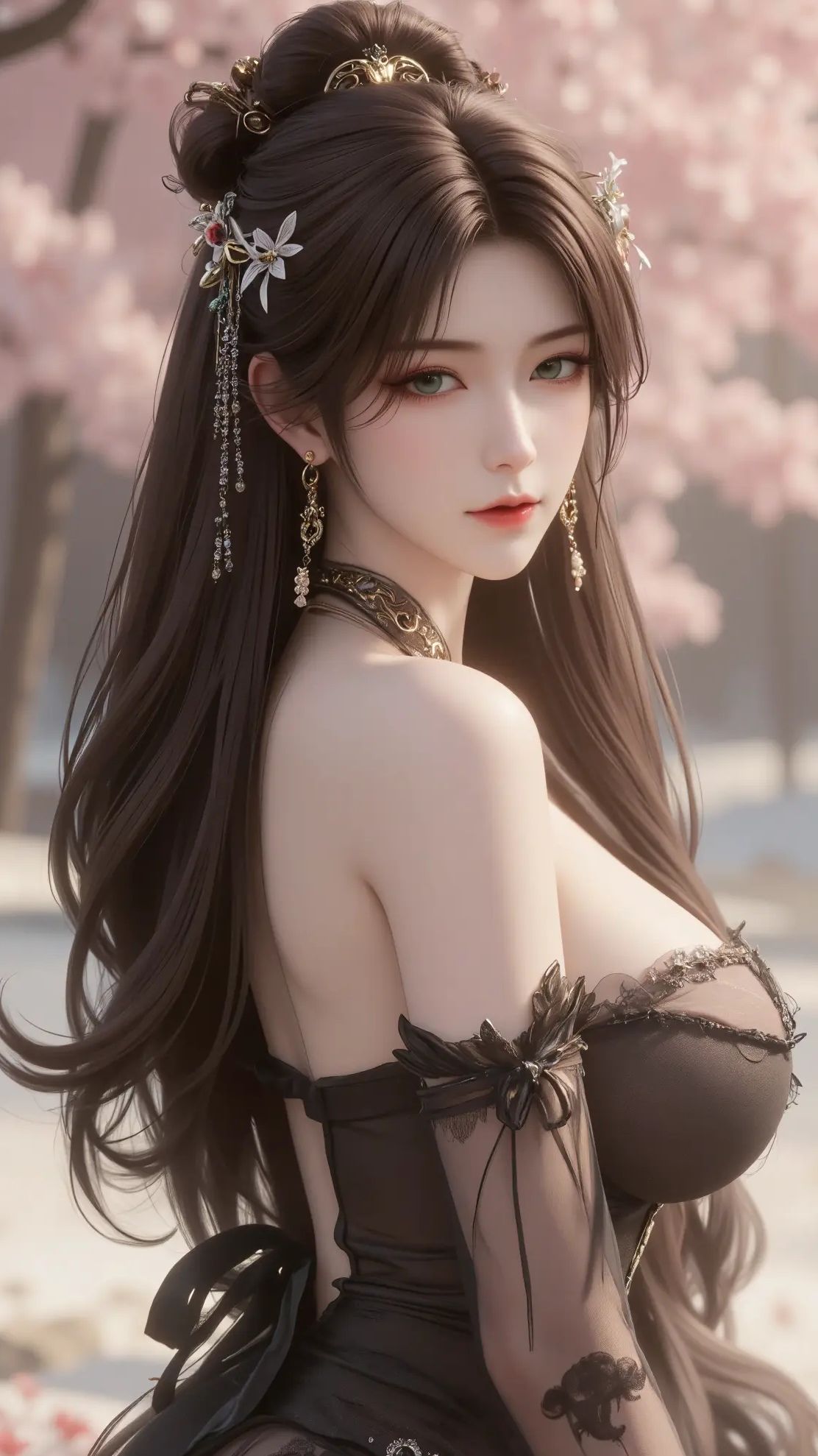 诛仙动画 金瓶儿 国漫女神 动漫美女壁纸