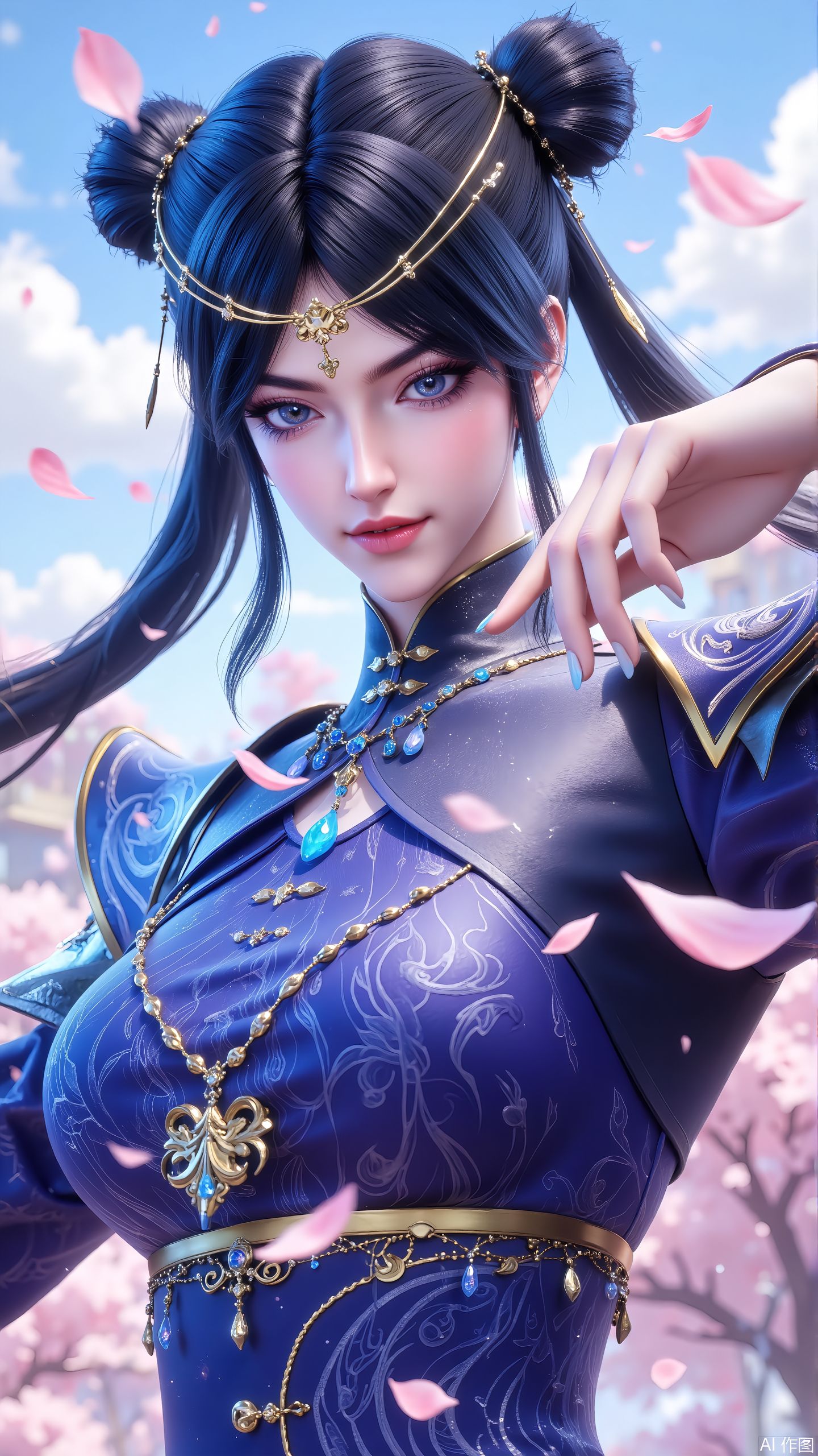 ai绘画 沧元图 国漫女神 李少英 热门壁纸分享