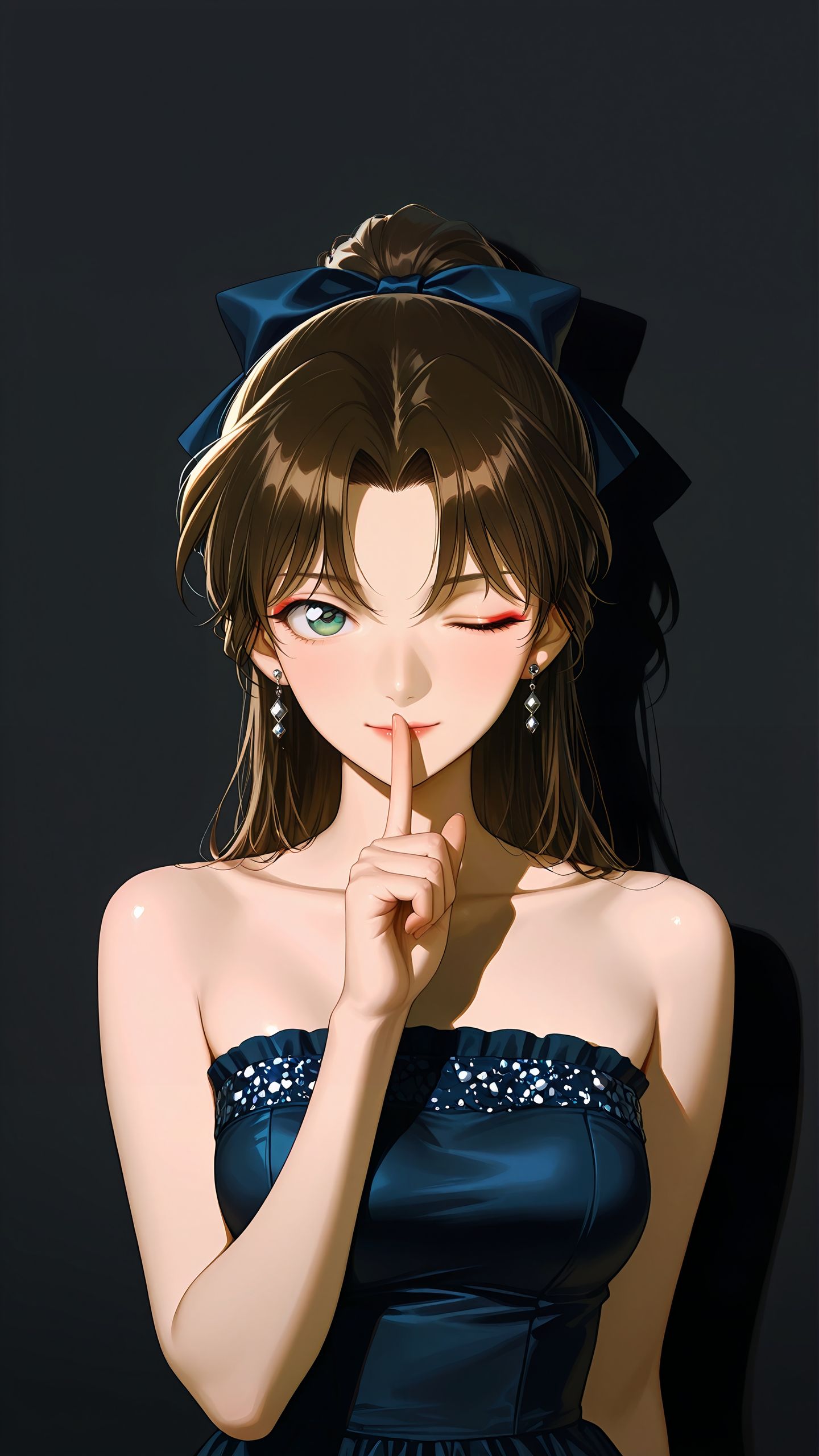 精美手机锁屏壁纸ai绘画 名侦探柯南剧场版 二次元壁纸
