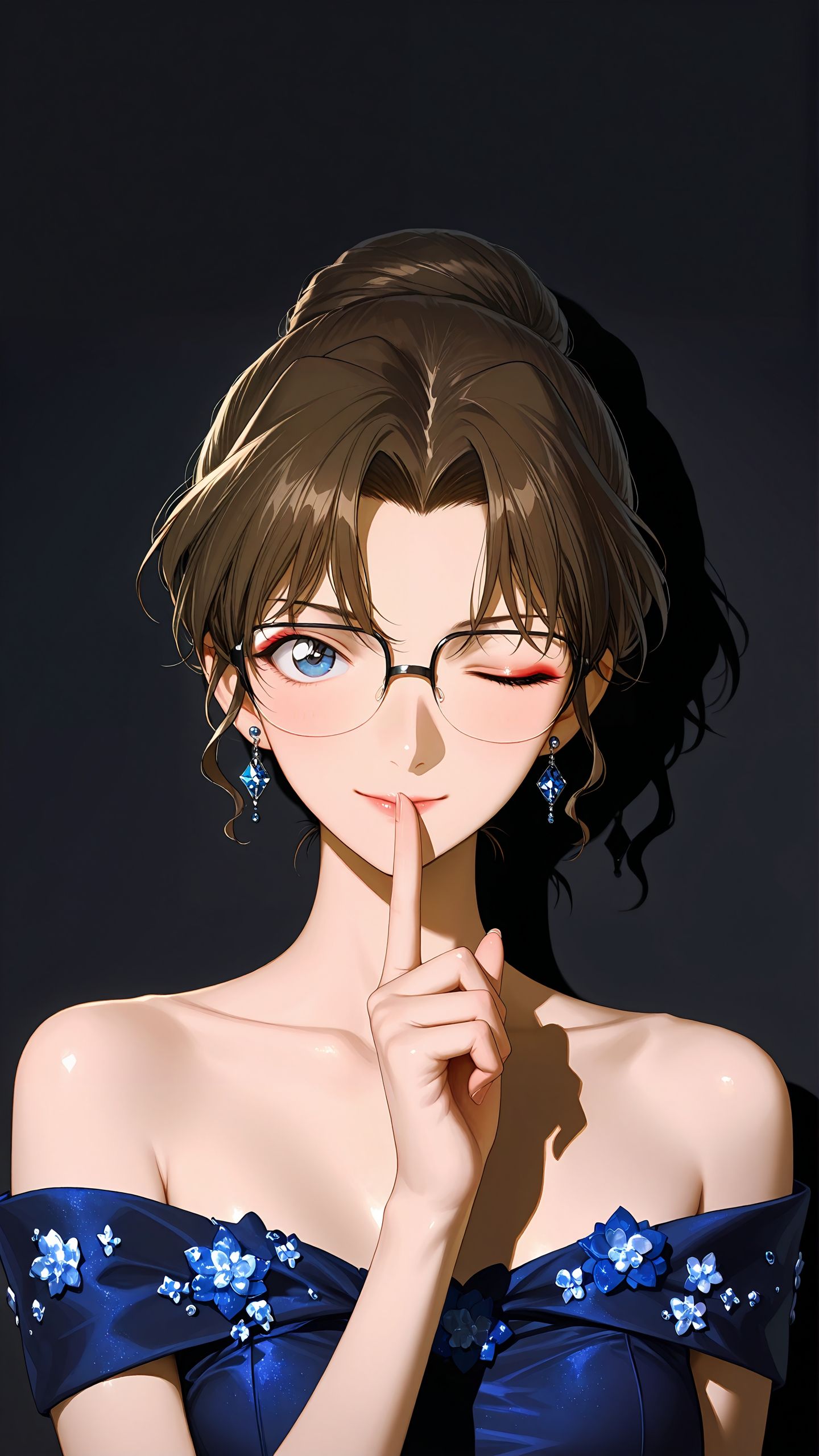 精美手机锁屏壁纸ai绘画 名侦探柯南剧场版 二次元壁纸