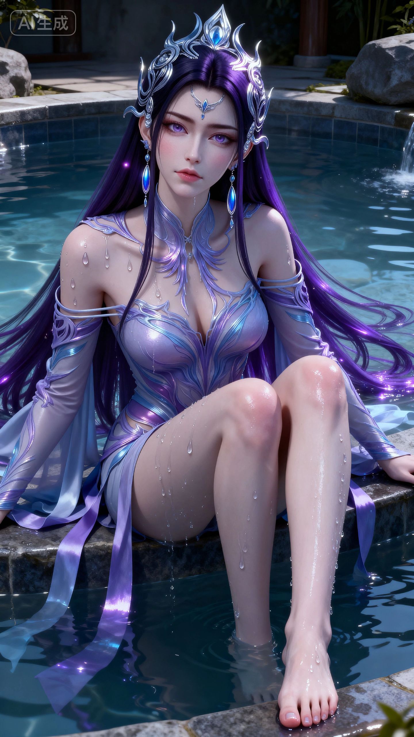 神国之上叶婵宫 国漫女神 壁纸 古风美女 热门推荐