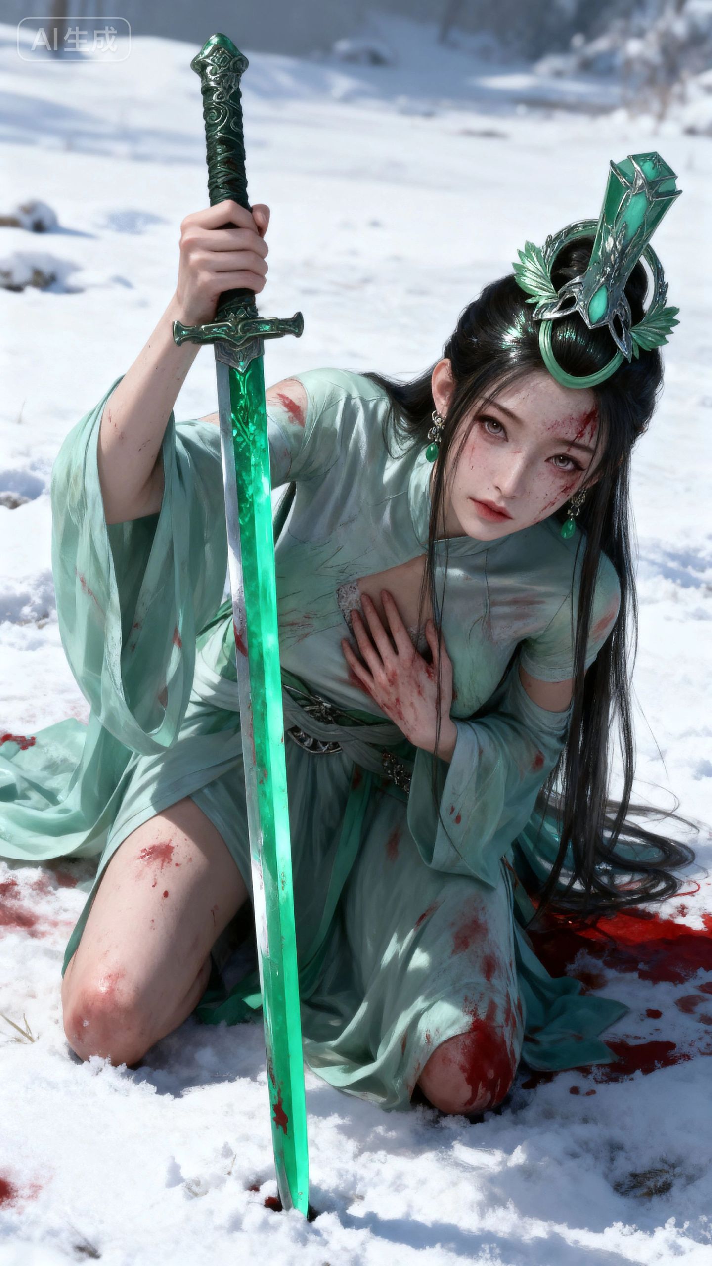 神国之上陆嫁嫁 壁纸 国漫女神 古风美女