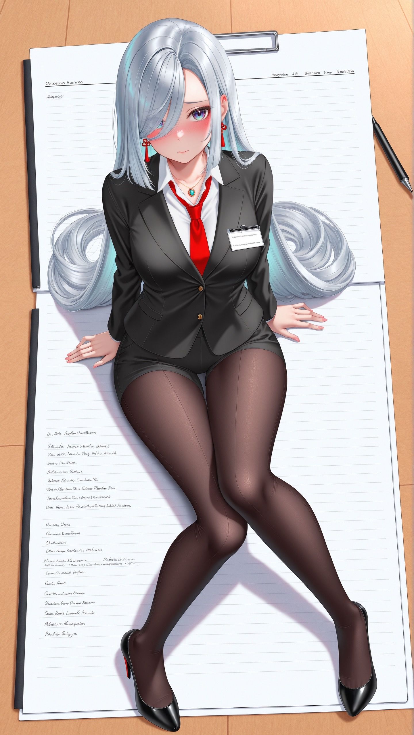 原神申鹤 平面动画风格 二次元游戏壁纸 好看