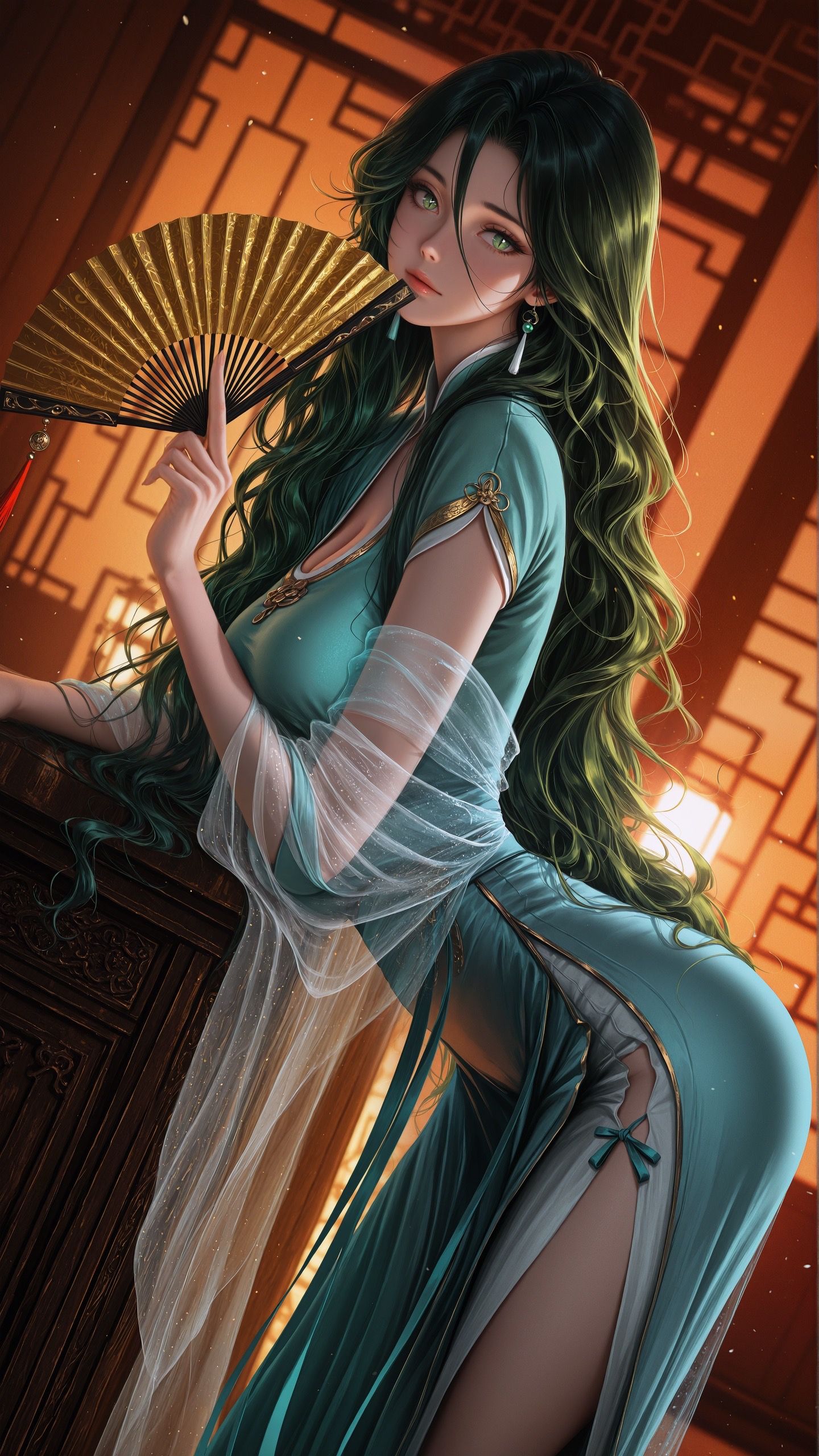 崩坏三梅比乌斯古风 国风 崩坏星穹铁道 大长腿