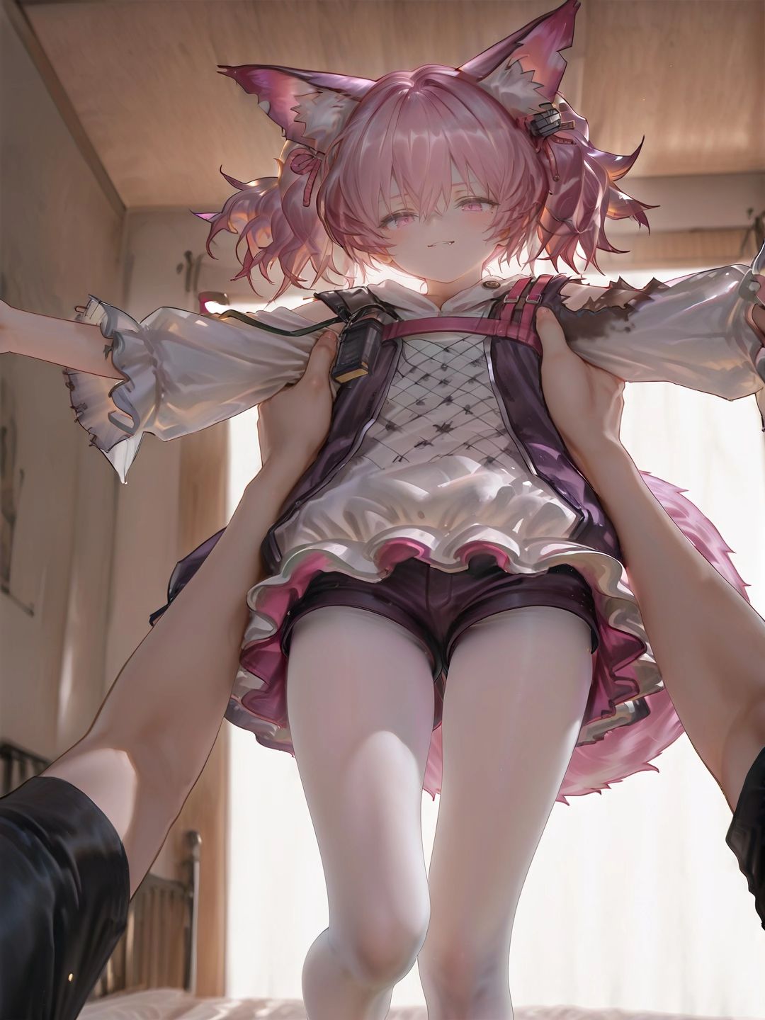 举高高 明日方舟巫恋 白丝yyds 萝莉