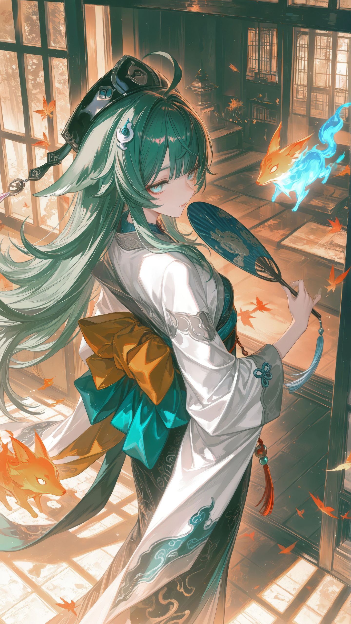 崩坏星穹铁道超高清手机壁纸 二次元游戏美女角色 旗袍阮梅