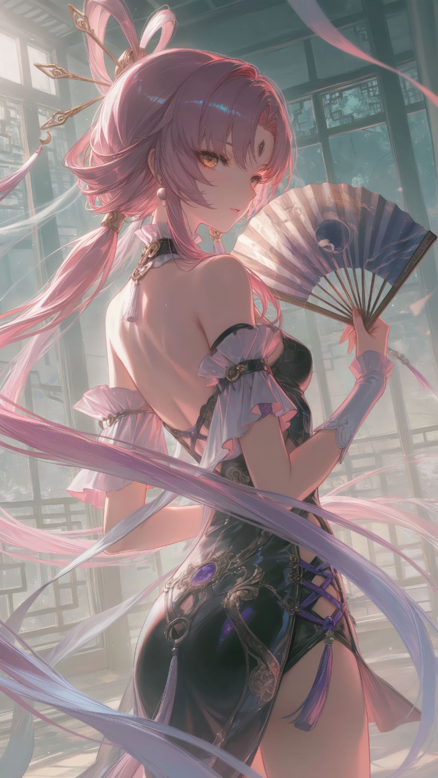 崩坏星穹铁道超高清手机壁纸 二次元游戏美女角色 旗袍阮梅