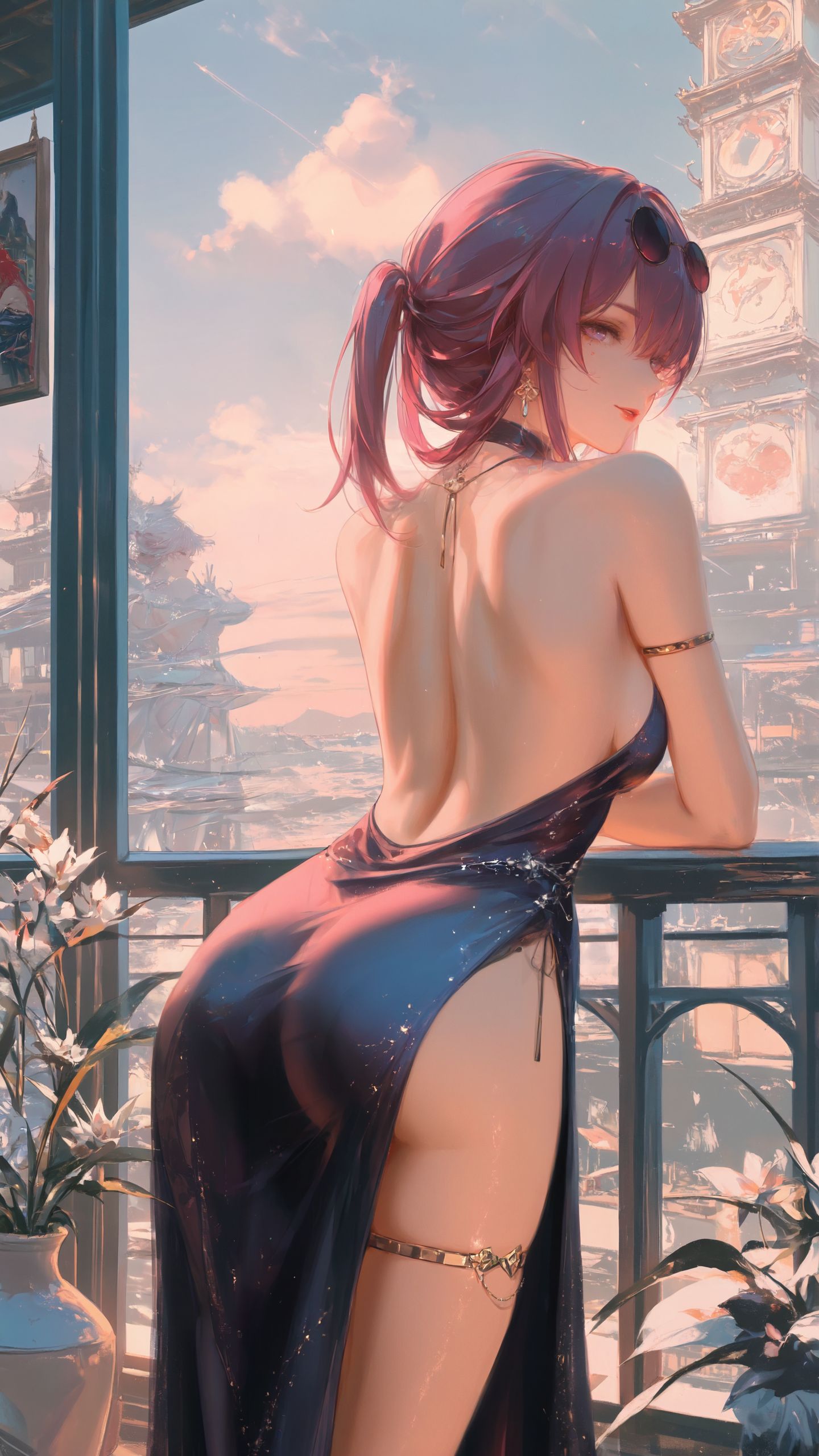 卡芙卡超清壁纸 星穹铁道 AI绘画壁纸图片 二次元游戏