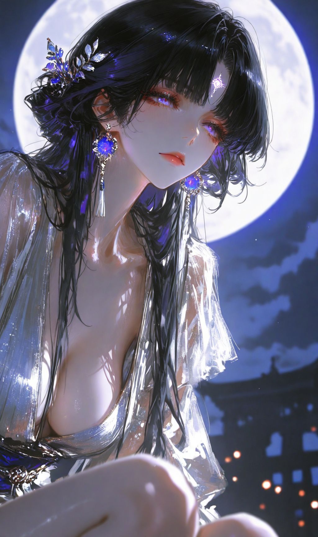 异域风情 舞女 古风 ai绘画 二次元壁纸 手机锁屏背景