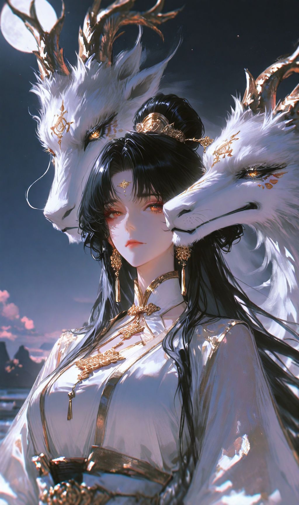 异域风情 舞女 古风 ai绘画 二次元壁纸 手机锁屏背景