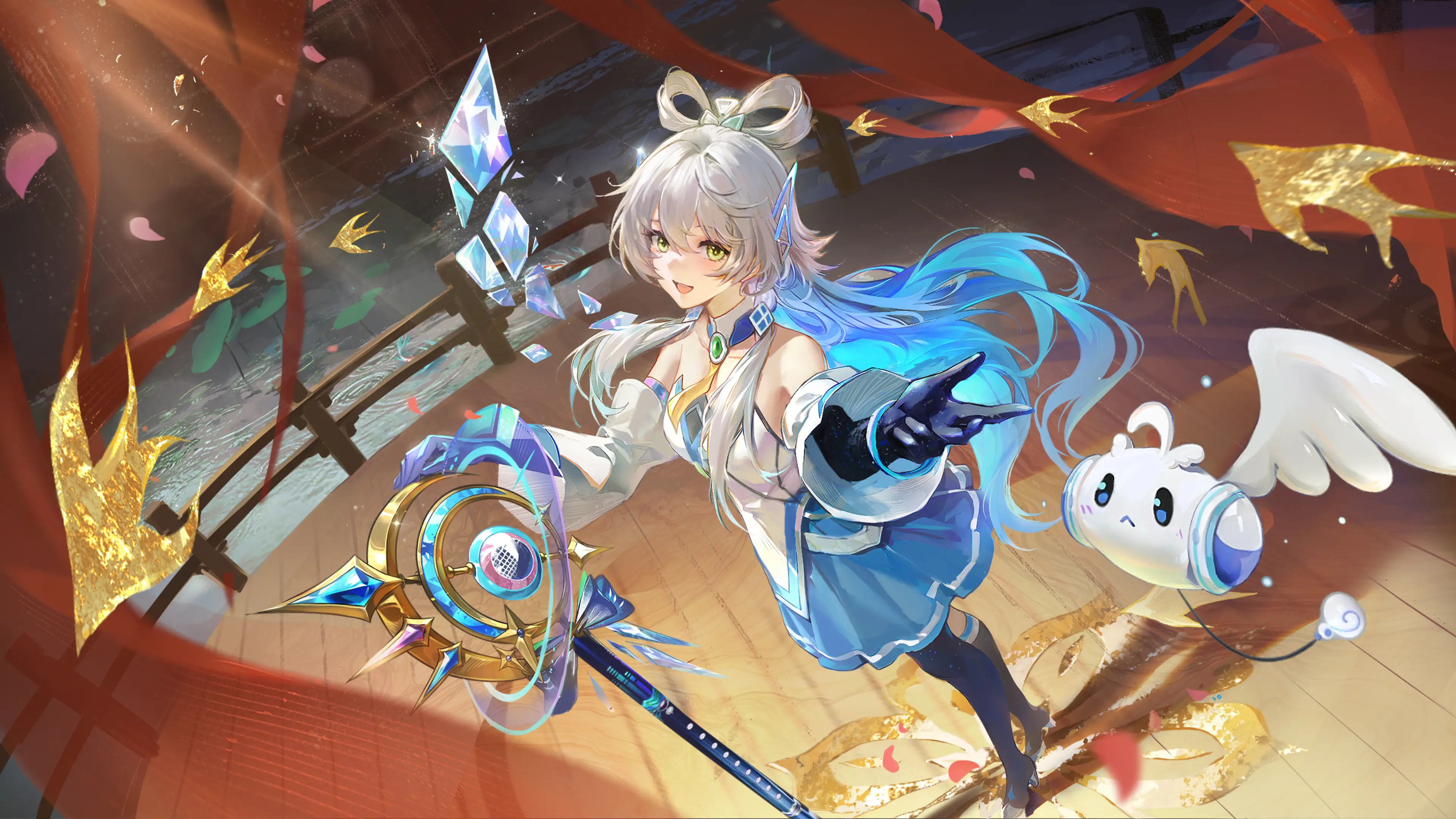 永劫无间胡桃联动洛天依皮肤 横版电脑壁纸