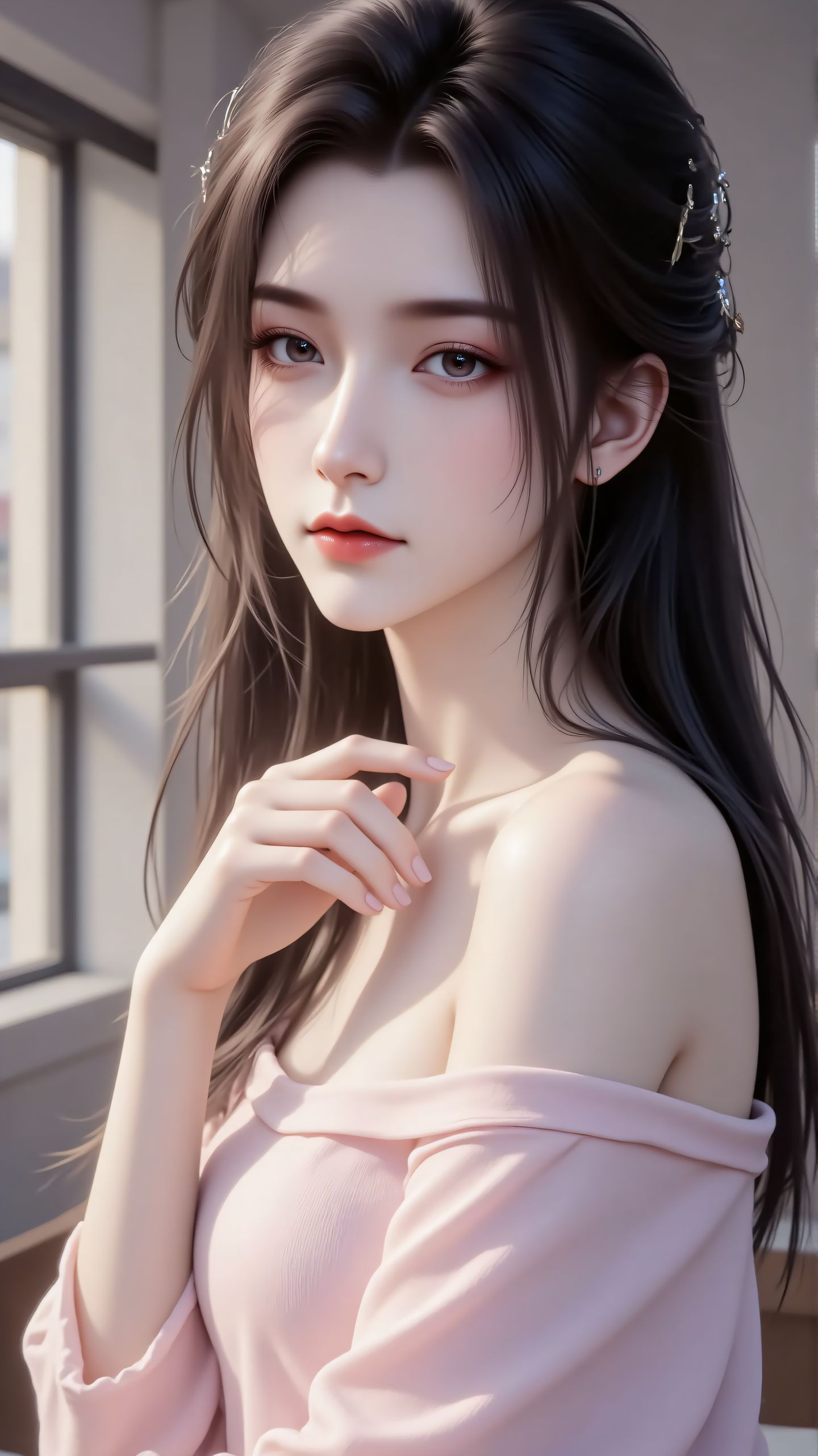 诛仙陆雪琪粉色系 现代穿搭 超美颜值