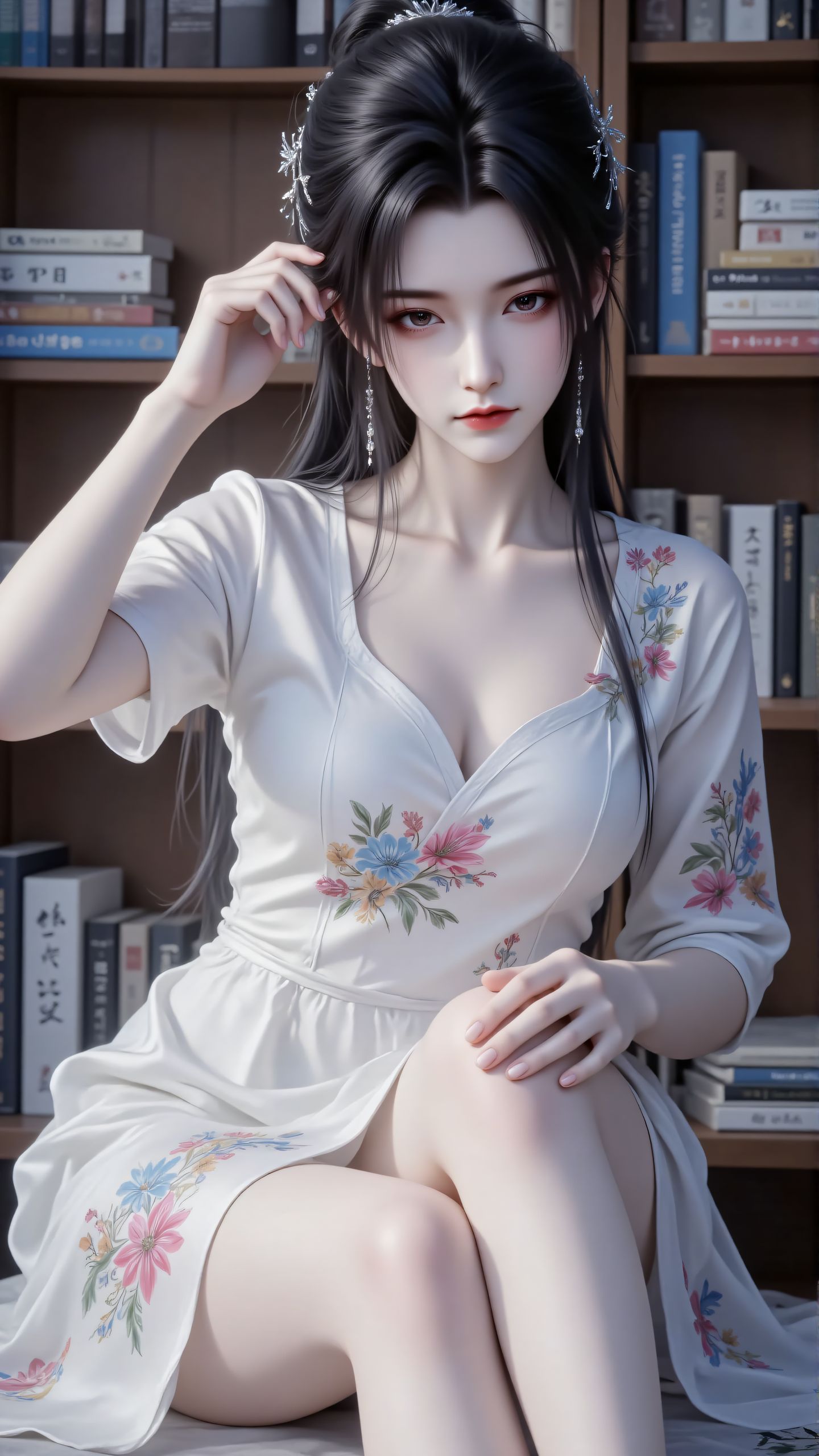 诛仙陆雪琪青春图书馆 动漫国漫女神美女陆雪琪壁纸