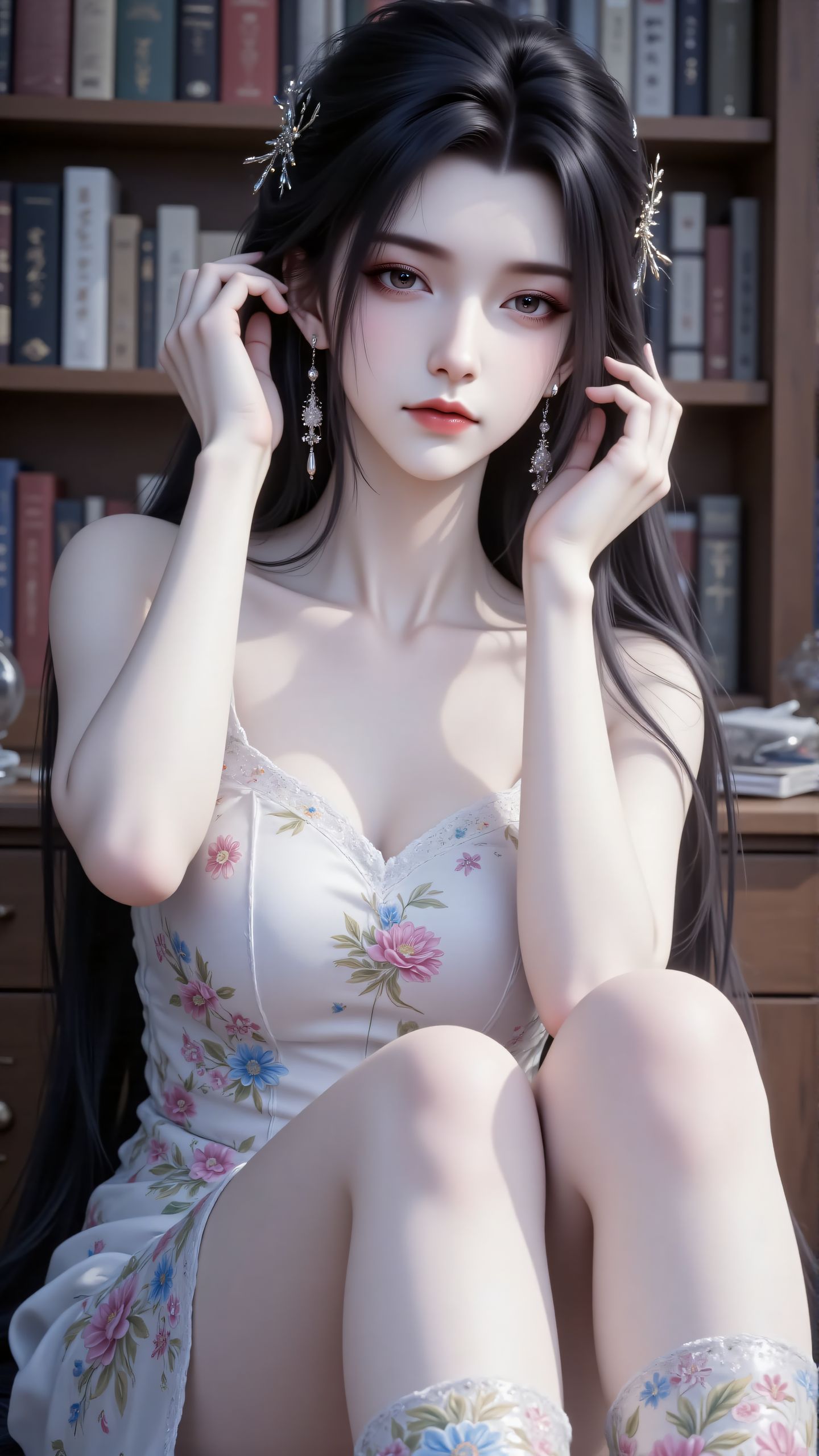 诛仙陆雪琪青春图书馆 动漫国漫女神美女陆雪琪壁纸