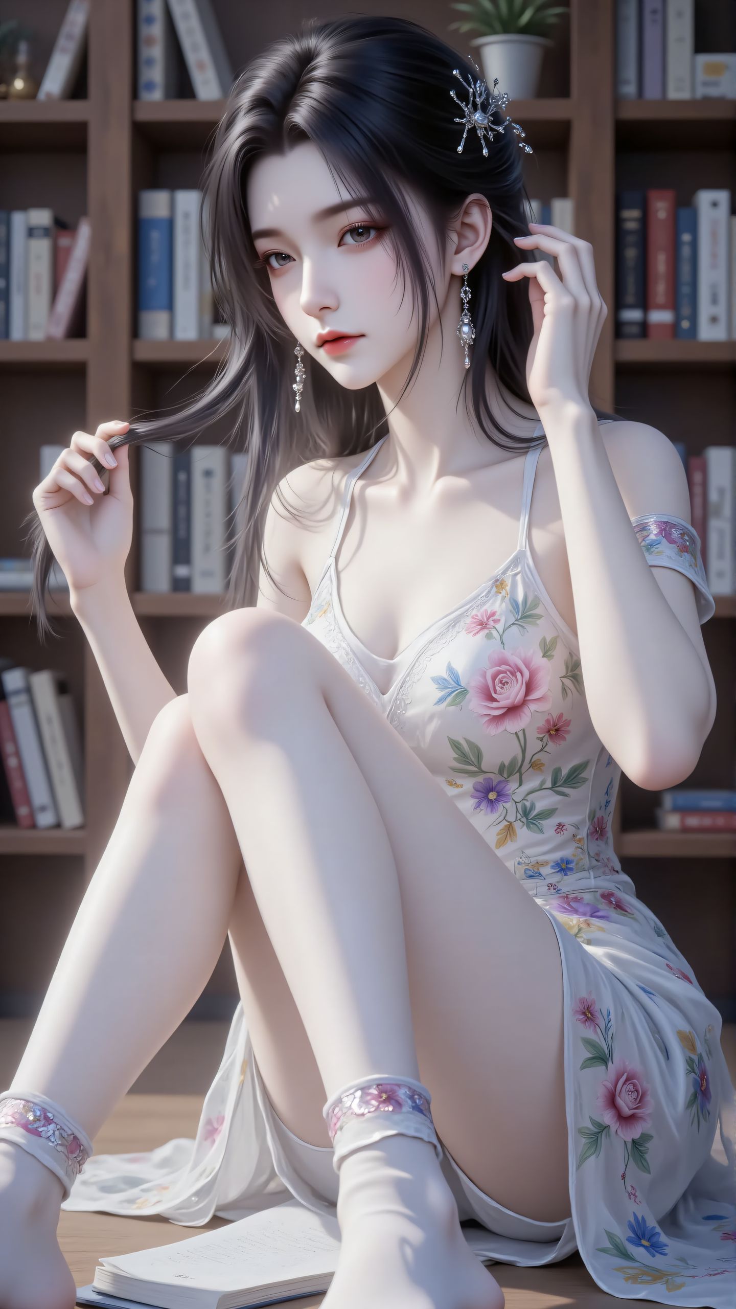 诛仙陆雪琪青春图书馆 动漫国漫女神美女陆雪琪壁纸