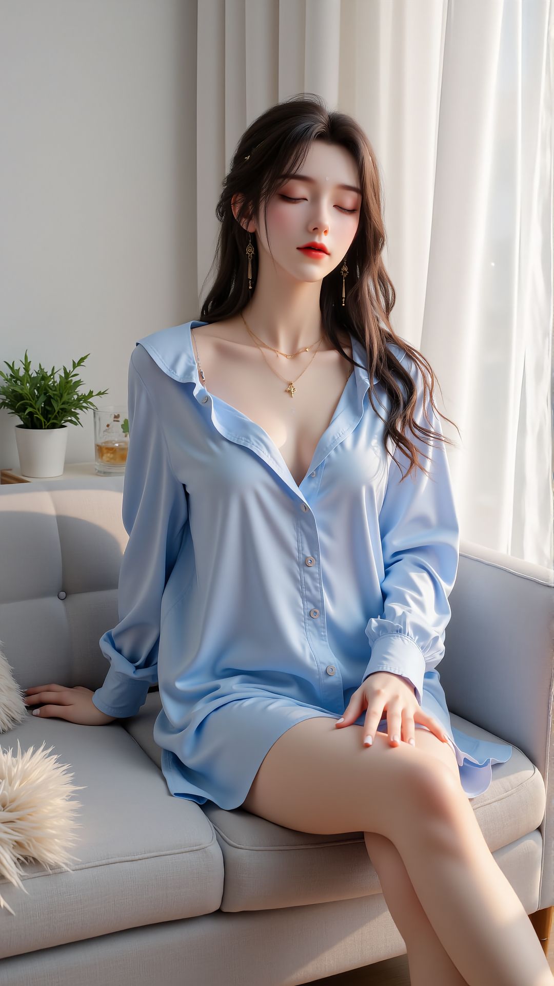 完美世界清漪居家 国漫女神美女壁纸 穿搭