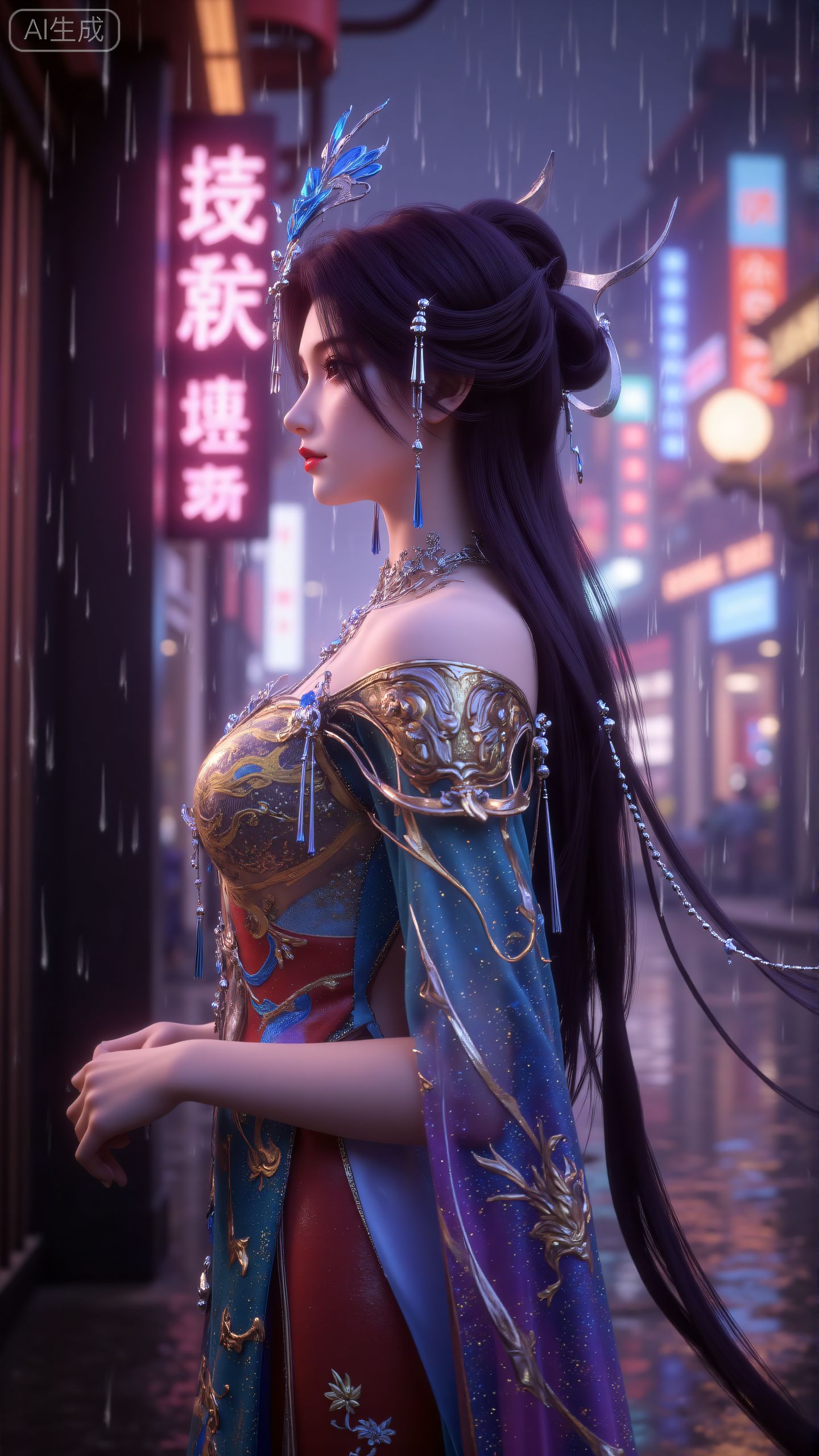 云深不知梦 云望舒 国漫女神壁纸 现代场景