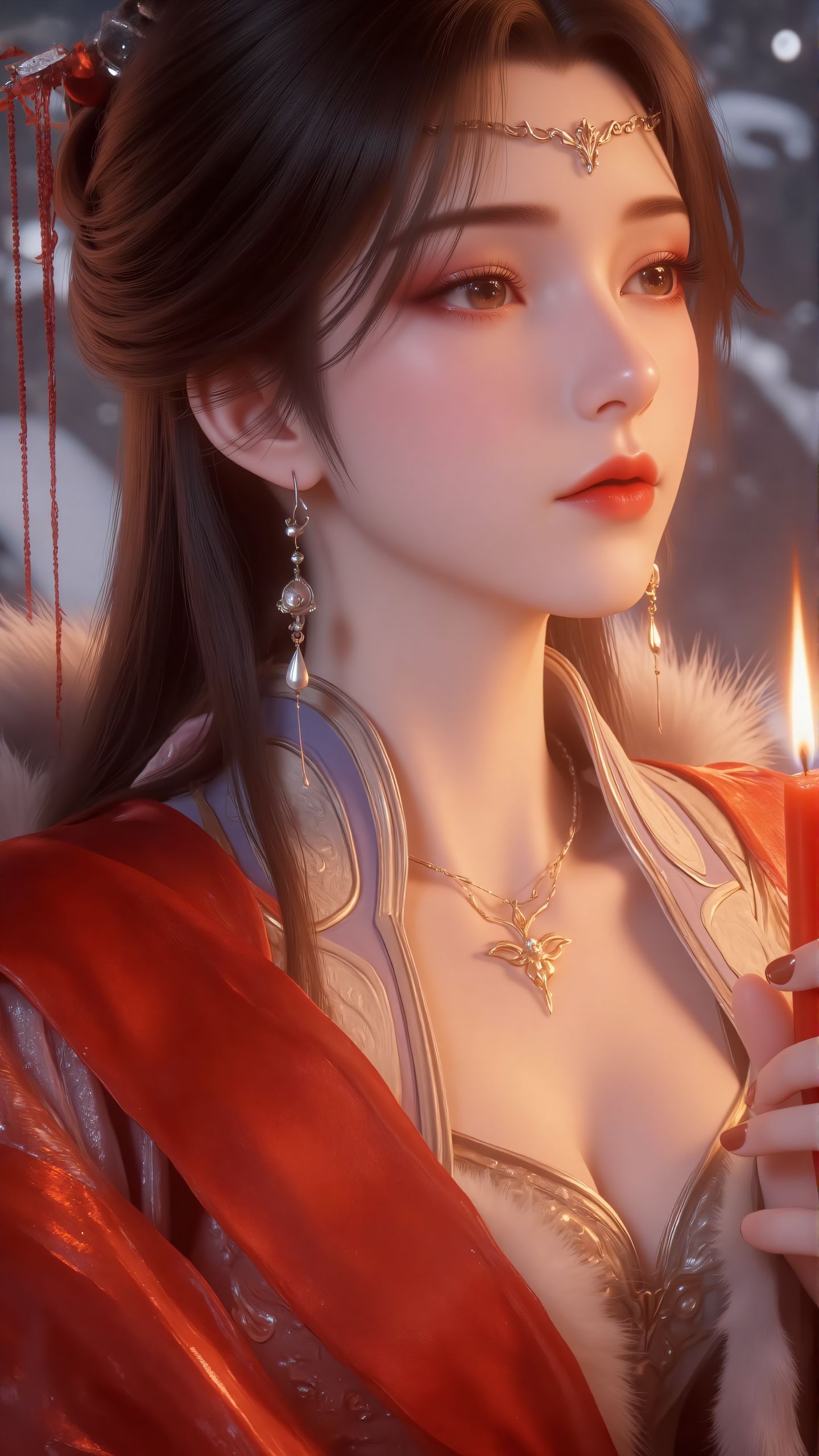 仙逆李慕婉红装 国漫女神精美壁纸 好看分享推荐