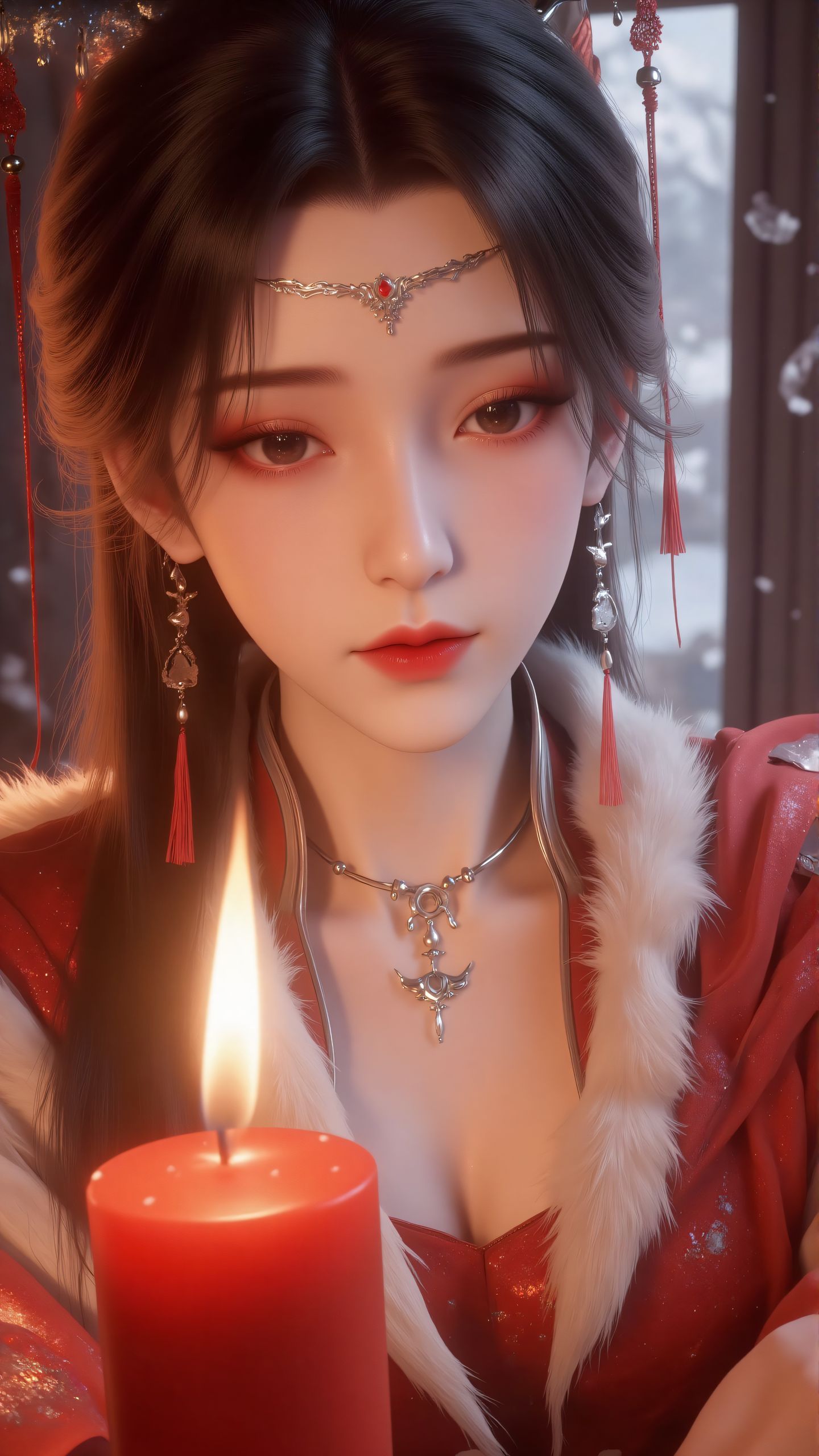 仙逆李慕婉红装 国漫女神精美壁纸 好看分享推荐