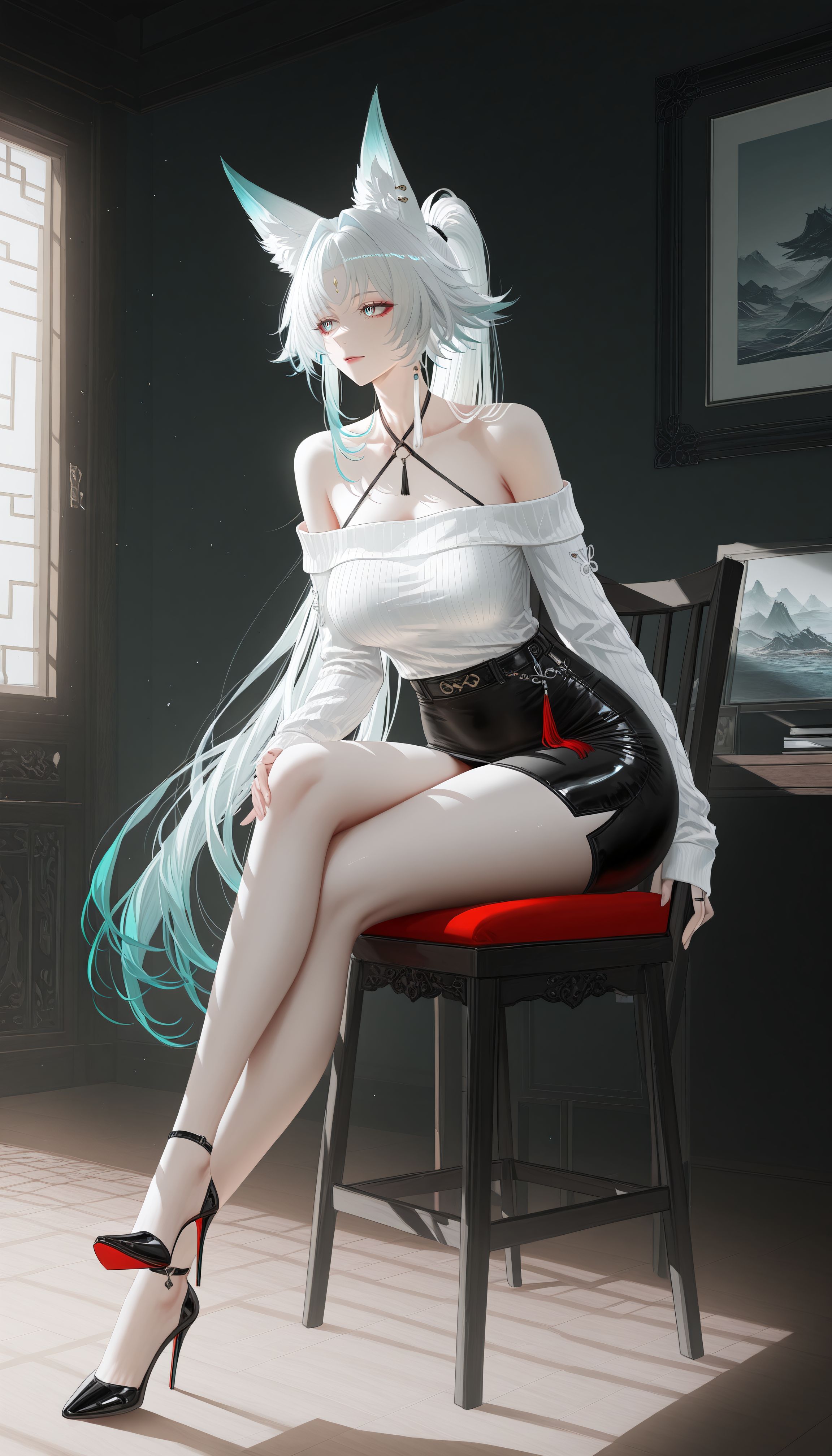 飞霄 二次元崩坏星穹铁道美女角色 肉肉腿 好看爱看