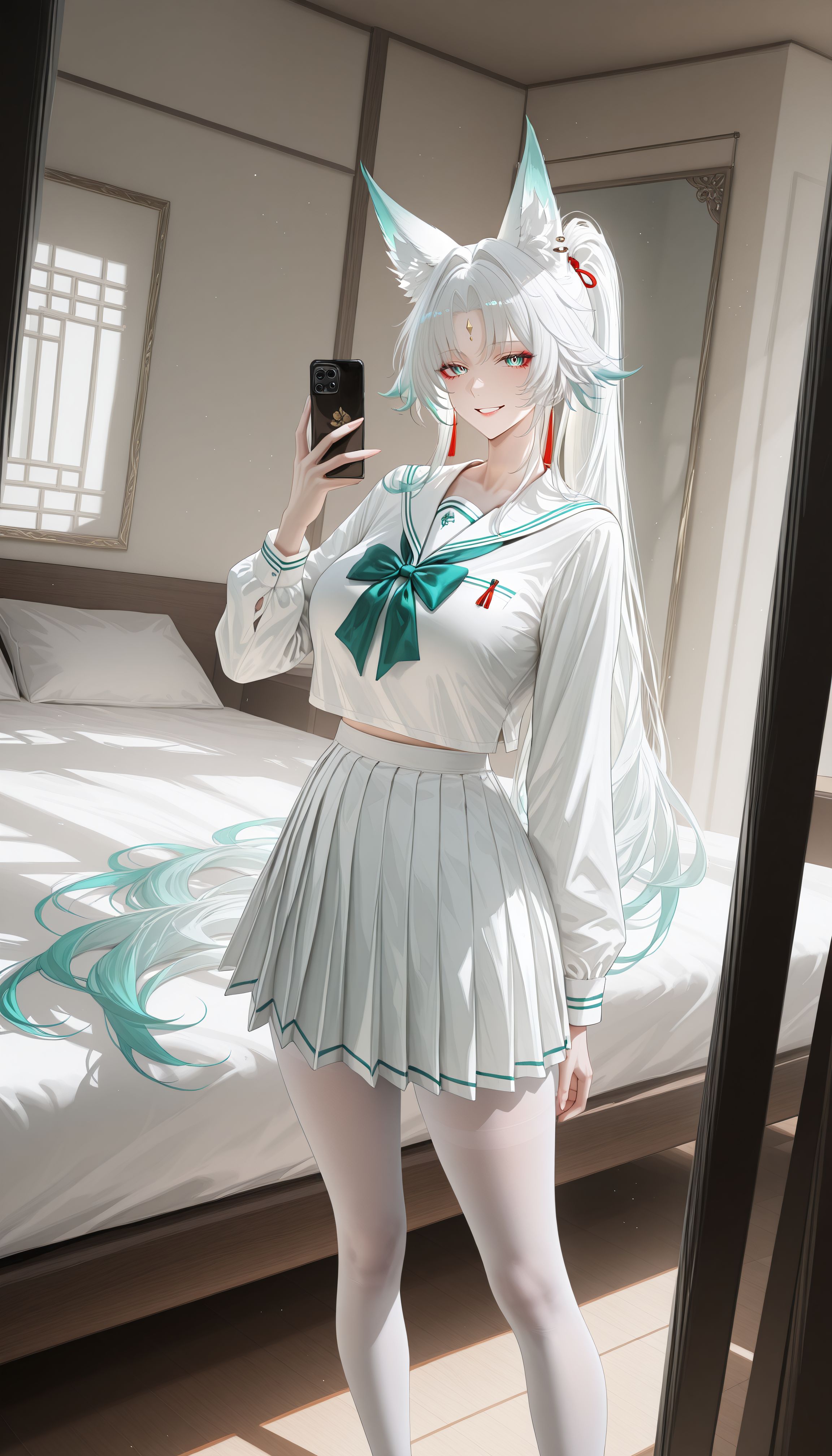 今天是软糯的白色小飞霄！黑塔！崩坏星穹铁道 丝袜白丝大长腿