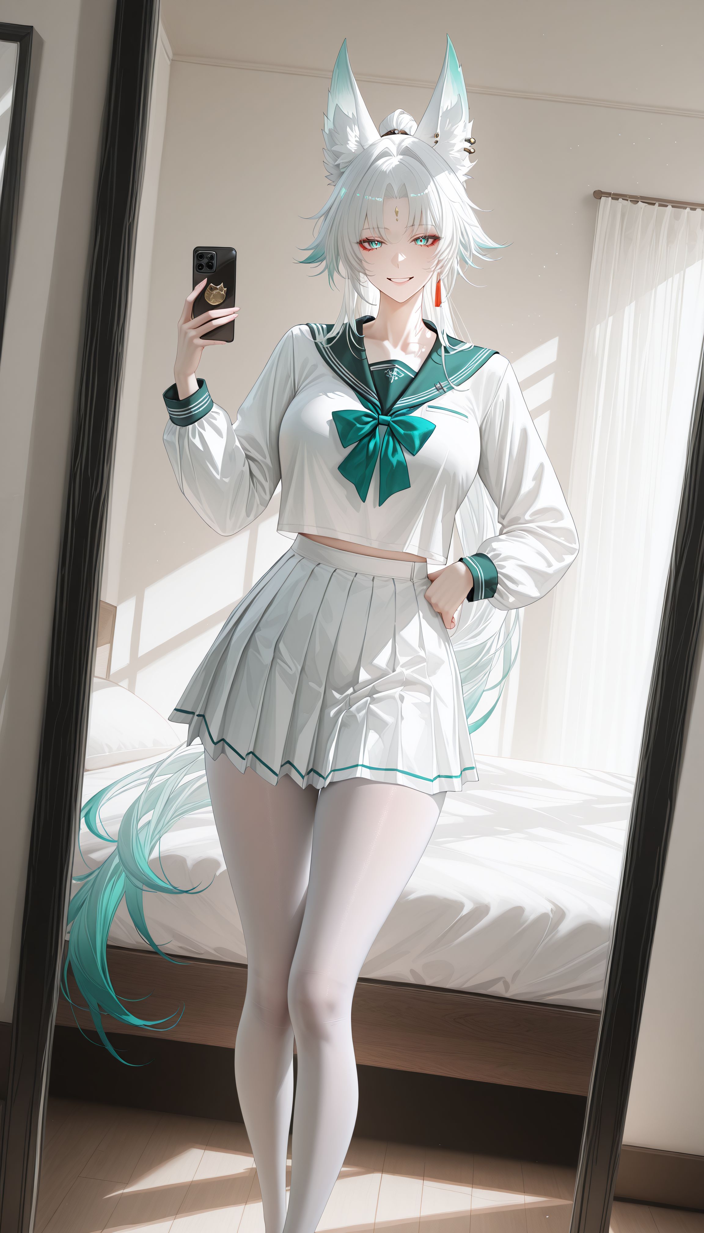 今天是软糯的白色小飞霄！黑塔！崩坏星穹铁道 丝袜白丝大长腿