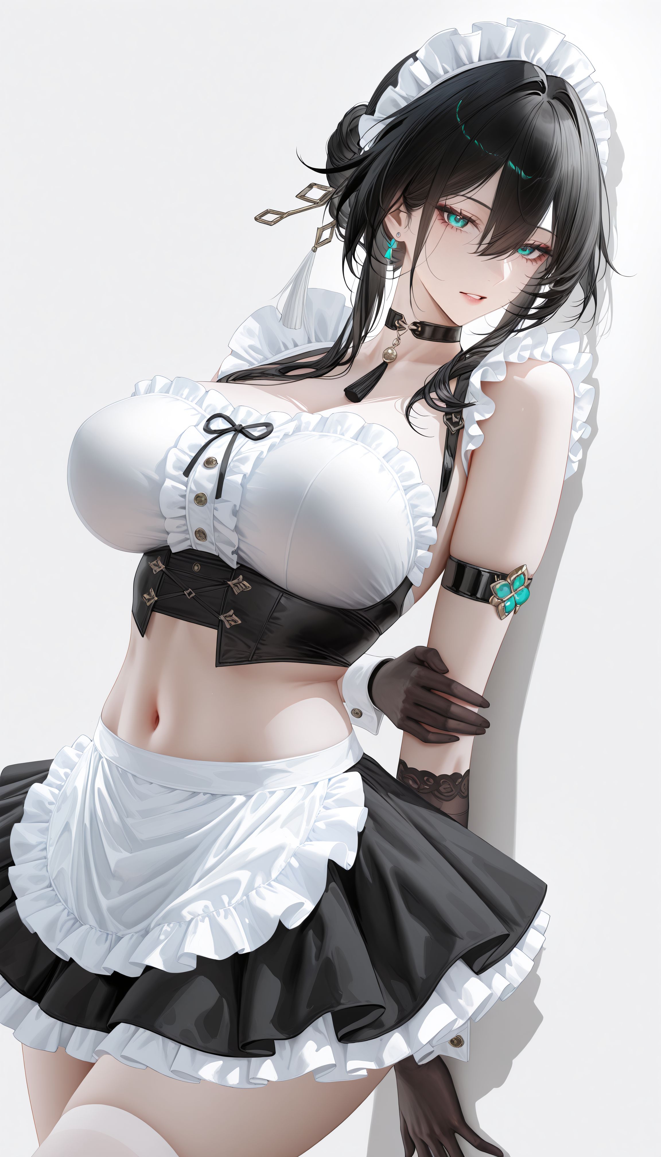 超飒爽的女仆哟 崩坏星穹铁道 停云 飞霄 镜流 女仆装