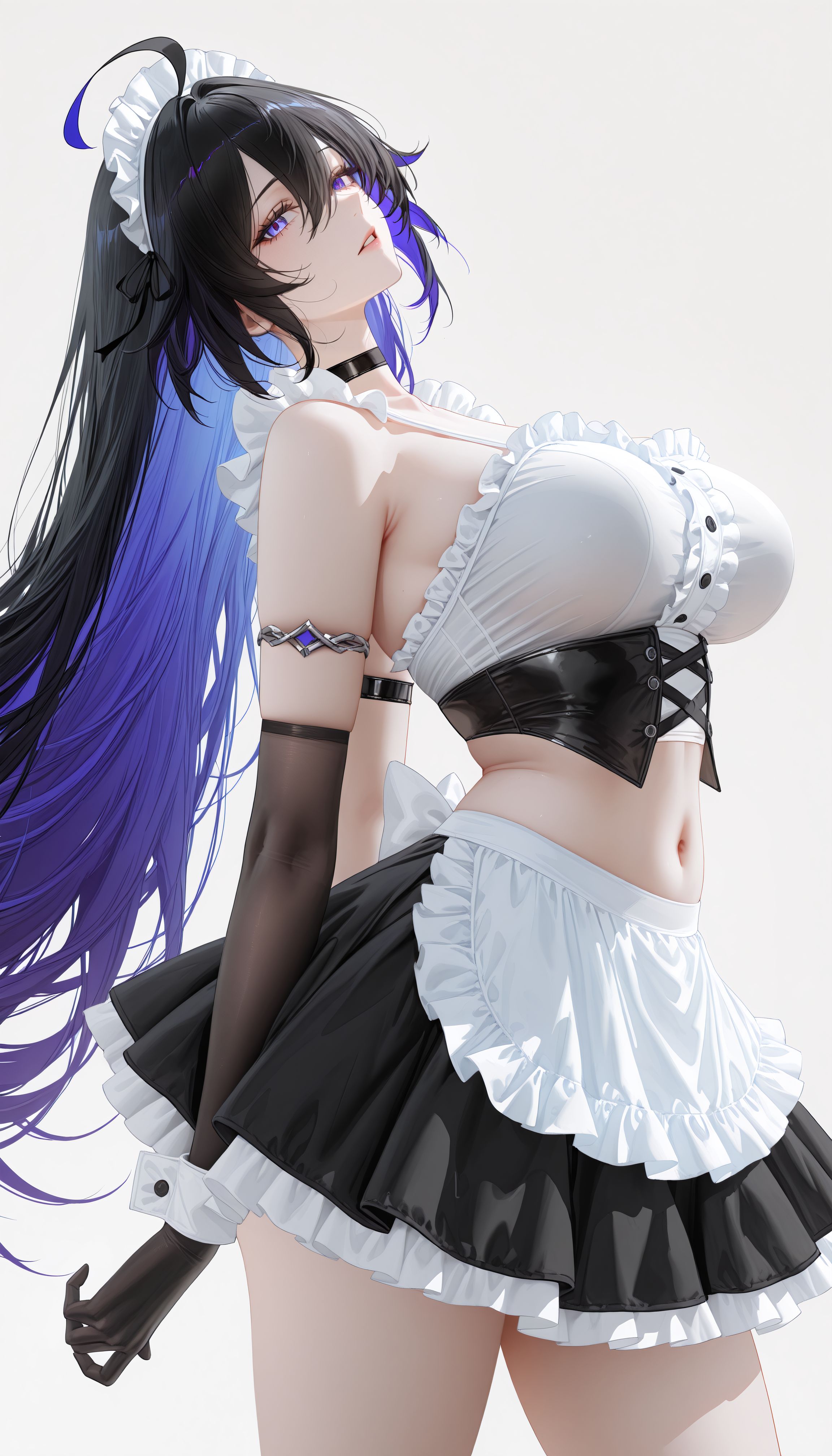 超飒爽的女仆哟 崩坏星穹铁道 停云 飞霄 镜流 女仆装