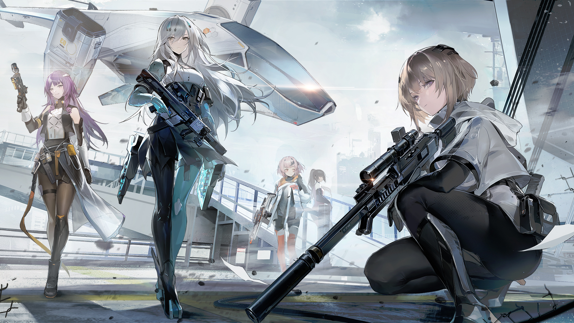 尘白禁区 芬妮 里芙 安卡希雅 芙提雅 妮塔 瑟瑞斯 姬辰星 (22)