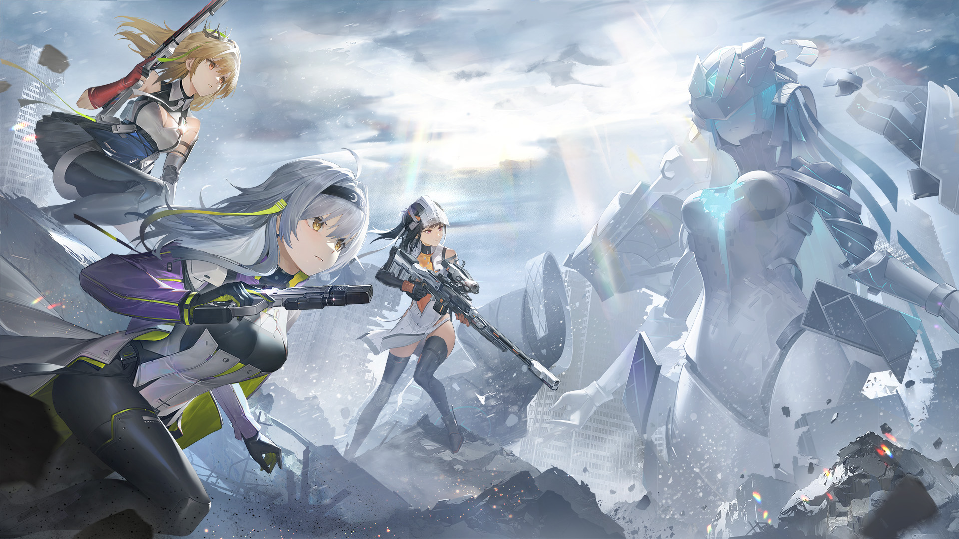 尘白禁区 芬妮 里芙 安卡希雅 芙提雅 妮塔 瑟瑞斯 姬辰星 (27)