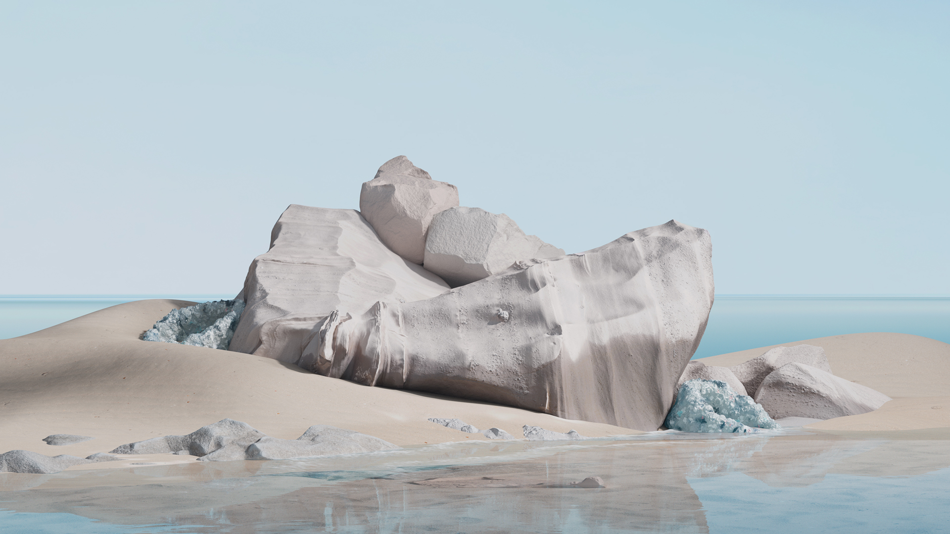 Windows11微软海洋环保风景壁纸