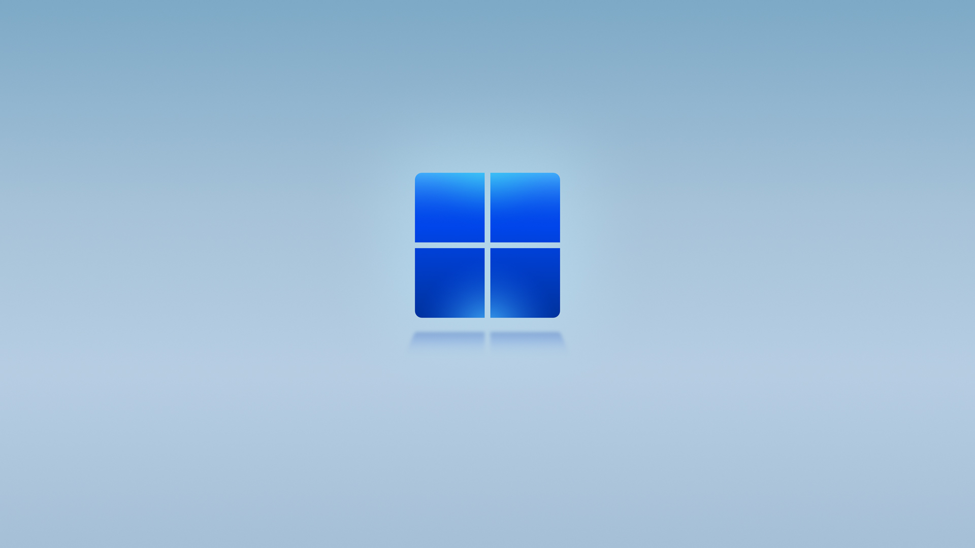 微软win11系统默认浅蓝色壁纸