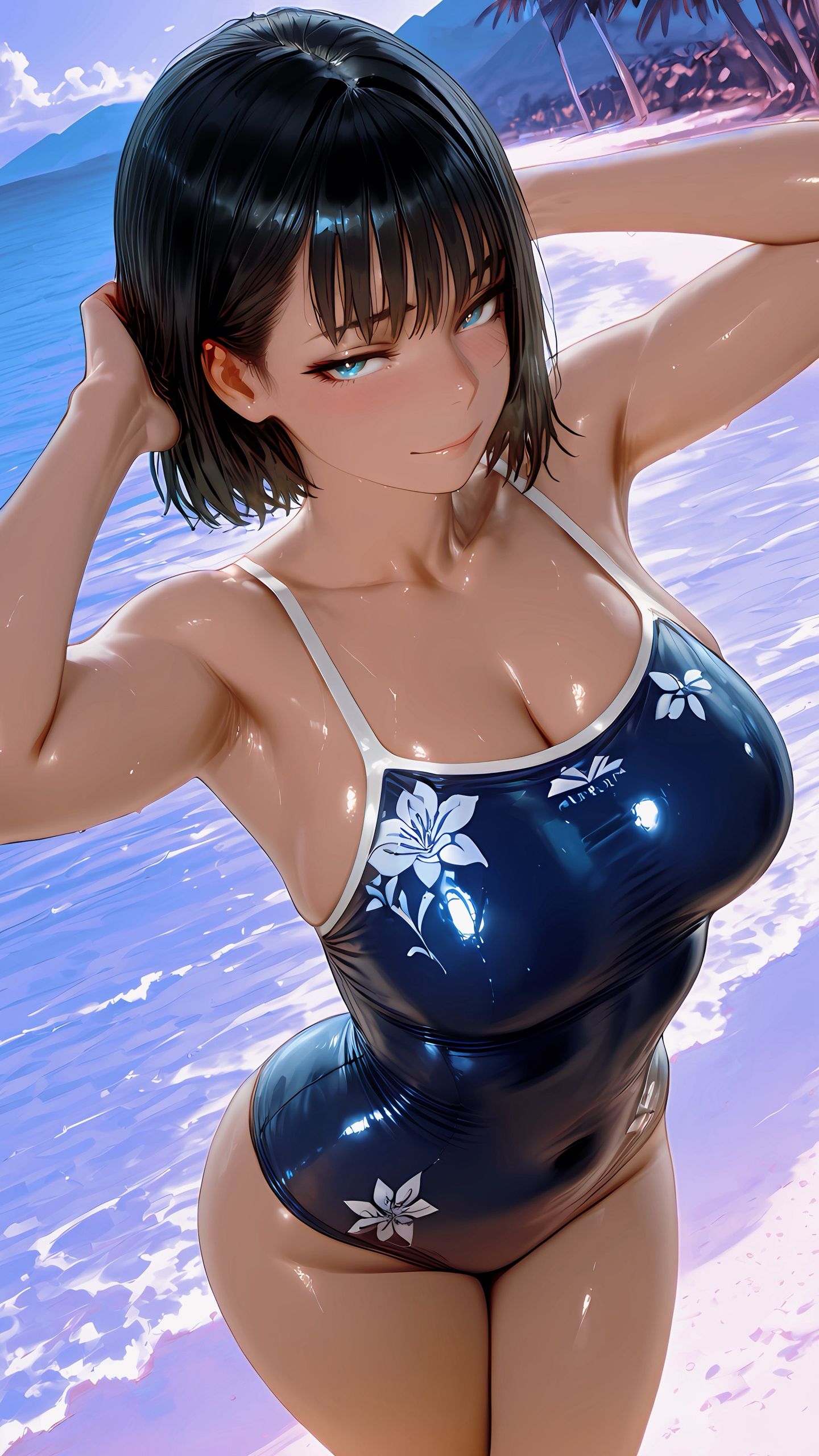 人总是心有余悸形单影只，步步回头。小舟澪 夏日重现 海边