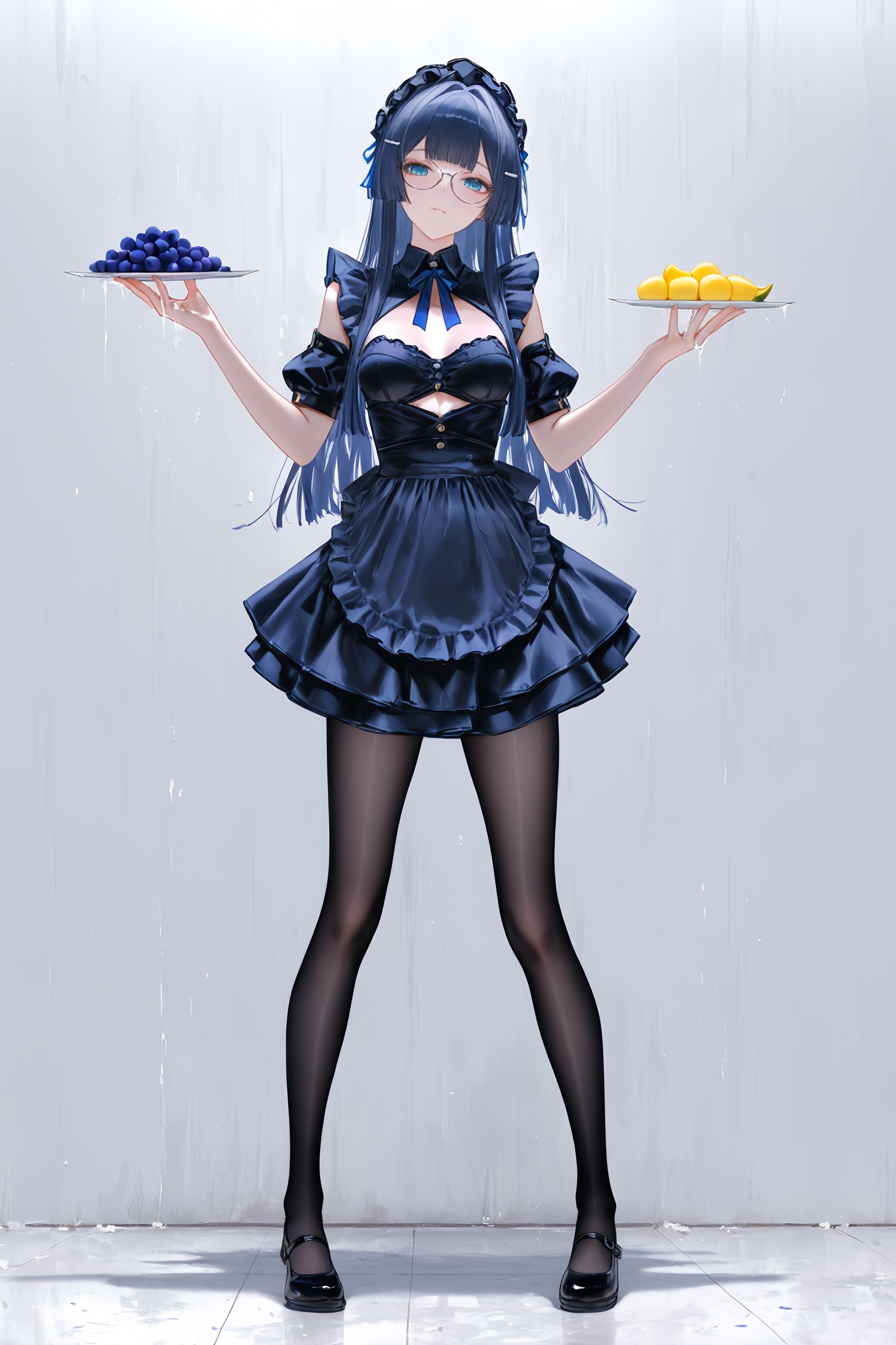 超模女仆 ai绘画 手游崩坏星穹铁道 黑丝裤袜二次元少女