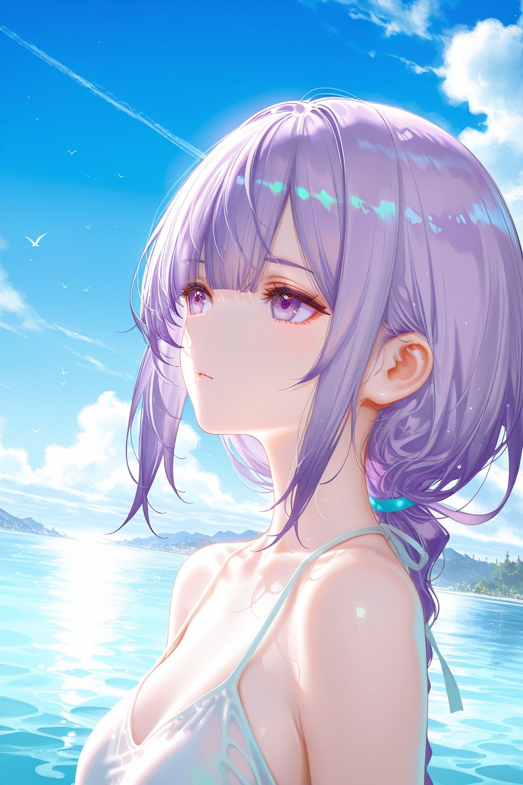 二次元女孩少女 精美壁纸大全 泳装比基尼 收藏分享推荐