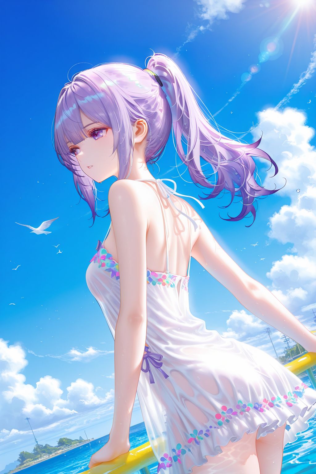 二次元女孩少女 精美壁纸大全 泳装比基尼 收藏分享推荐