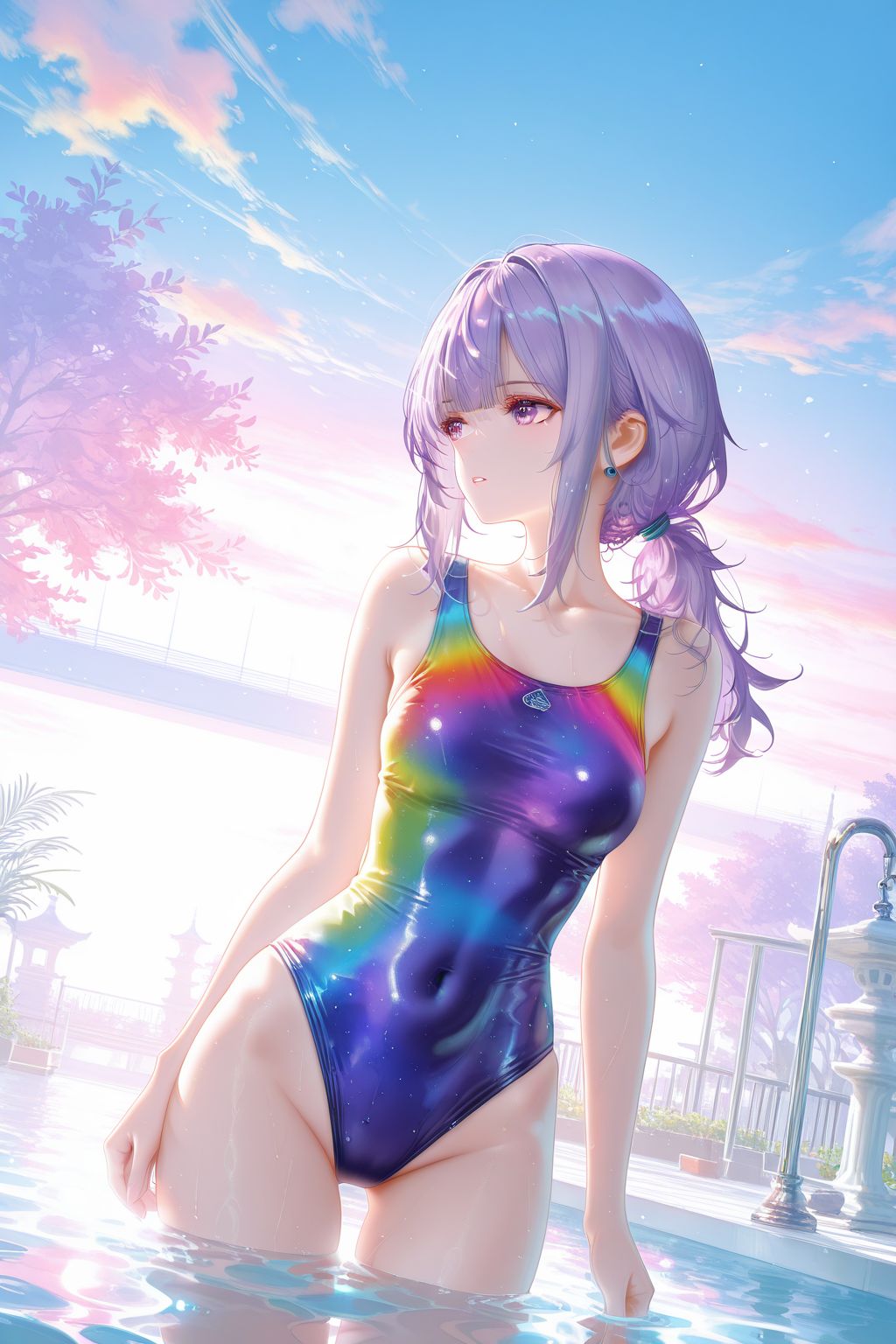 二次元女孩少女 精美壁纸大全 泳装比基尼 收藏分享推荐