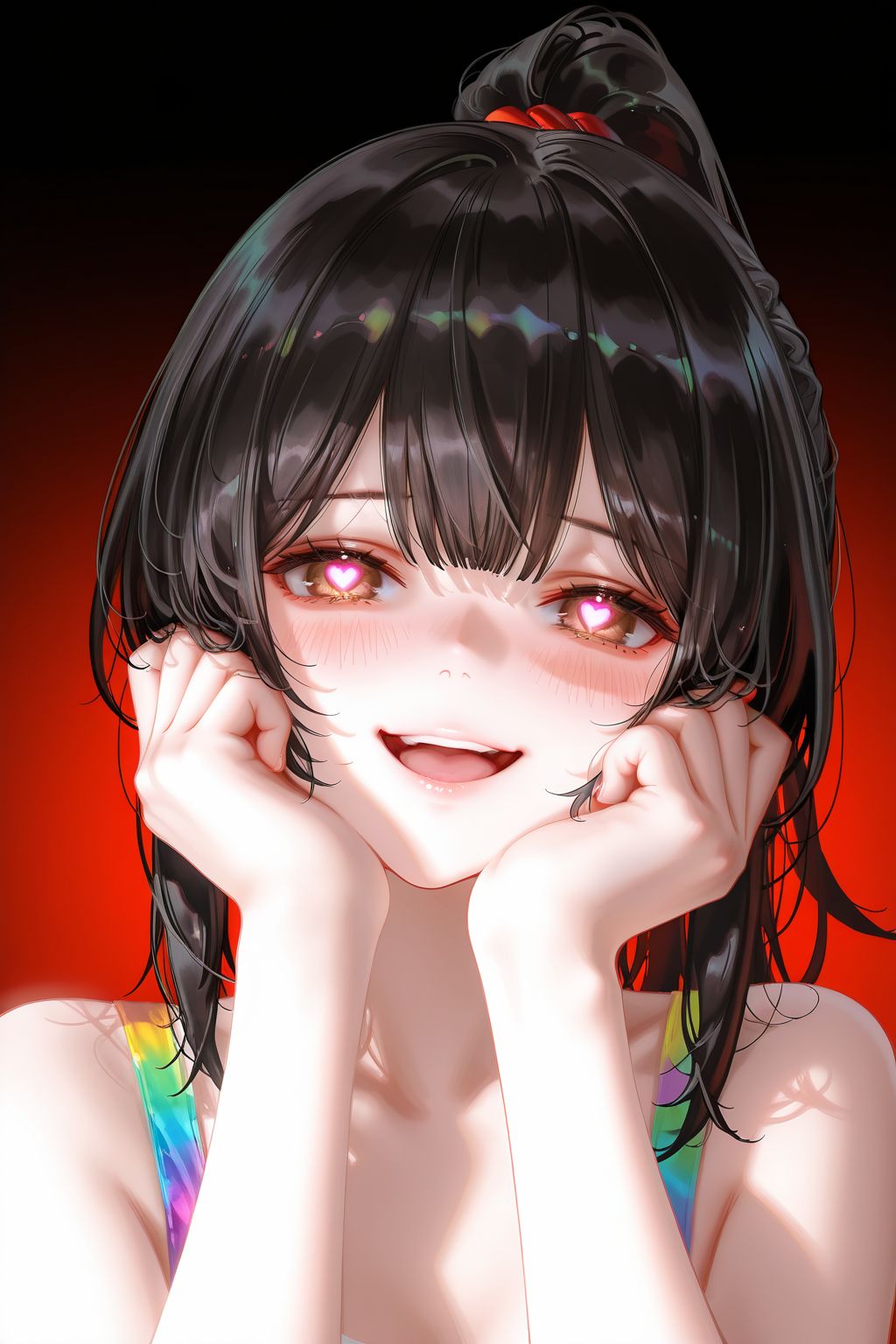 二次元女孩 近脸病娇可爱 手机壁纸大全