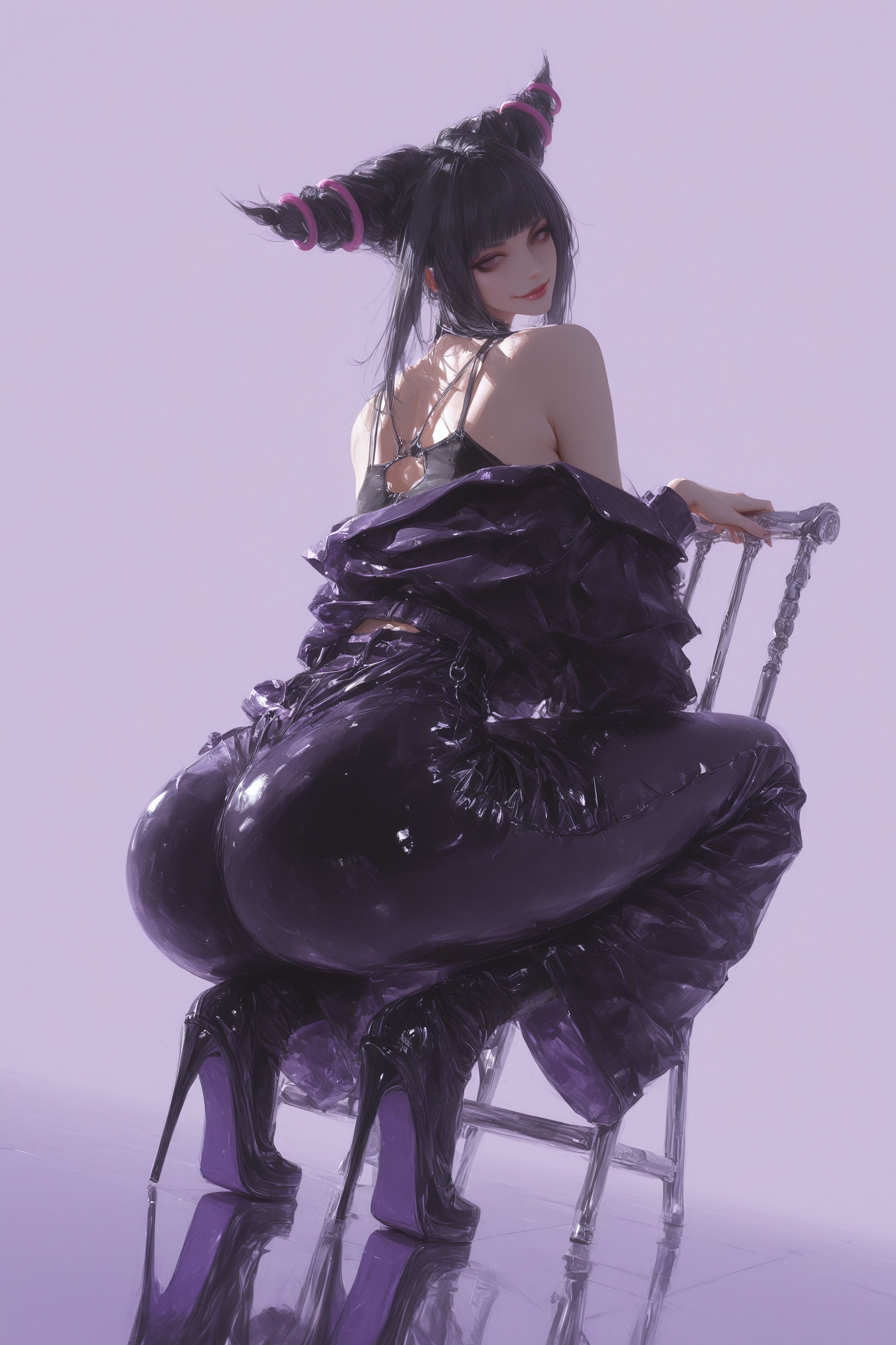 街霸 韩蛛俐 二次元游戏人物 时尚穿搭