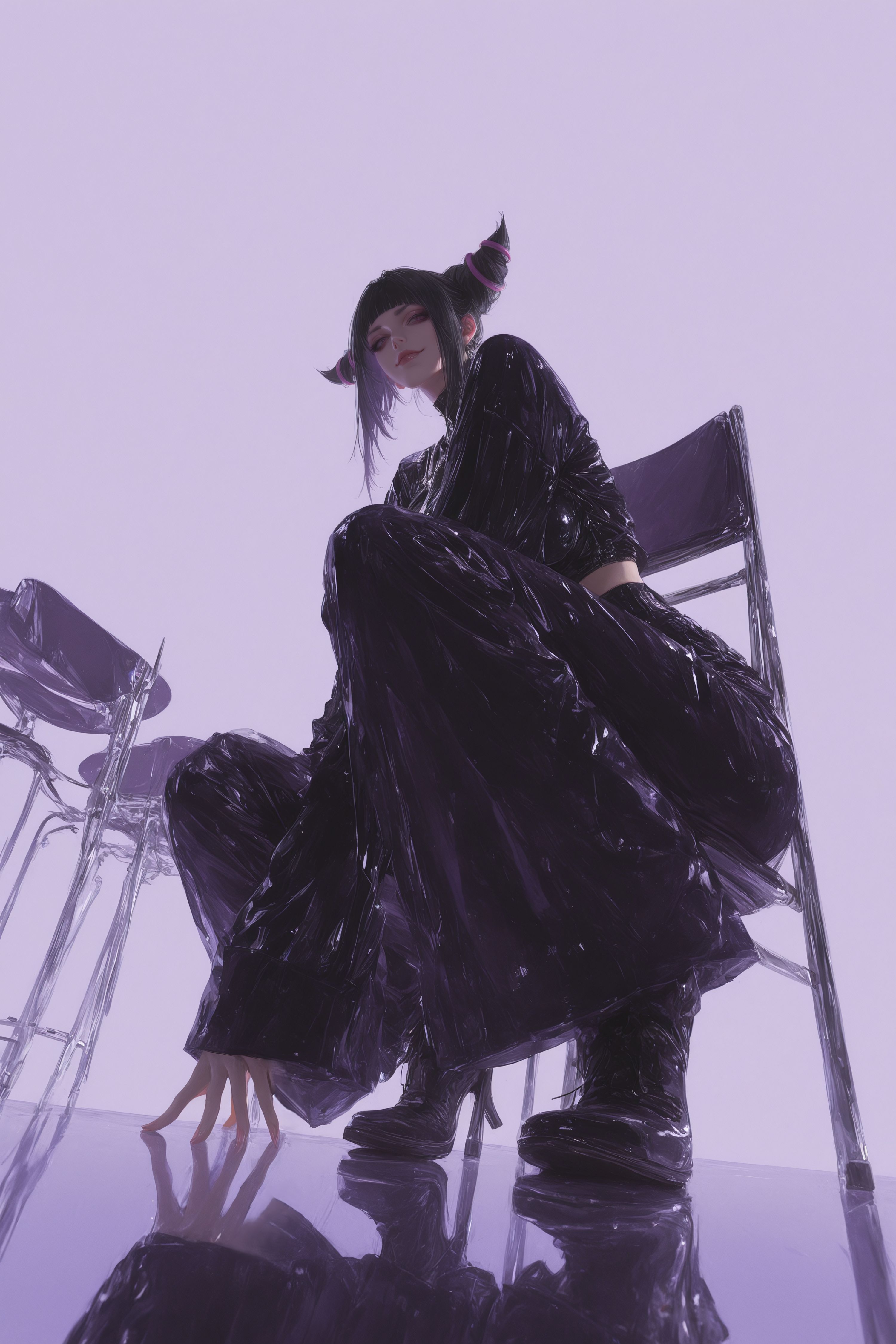 街霸 韩蛛俐 二次元游戏人物 时尚穿搭