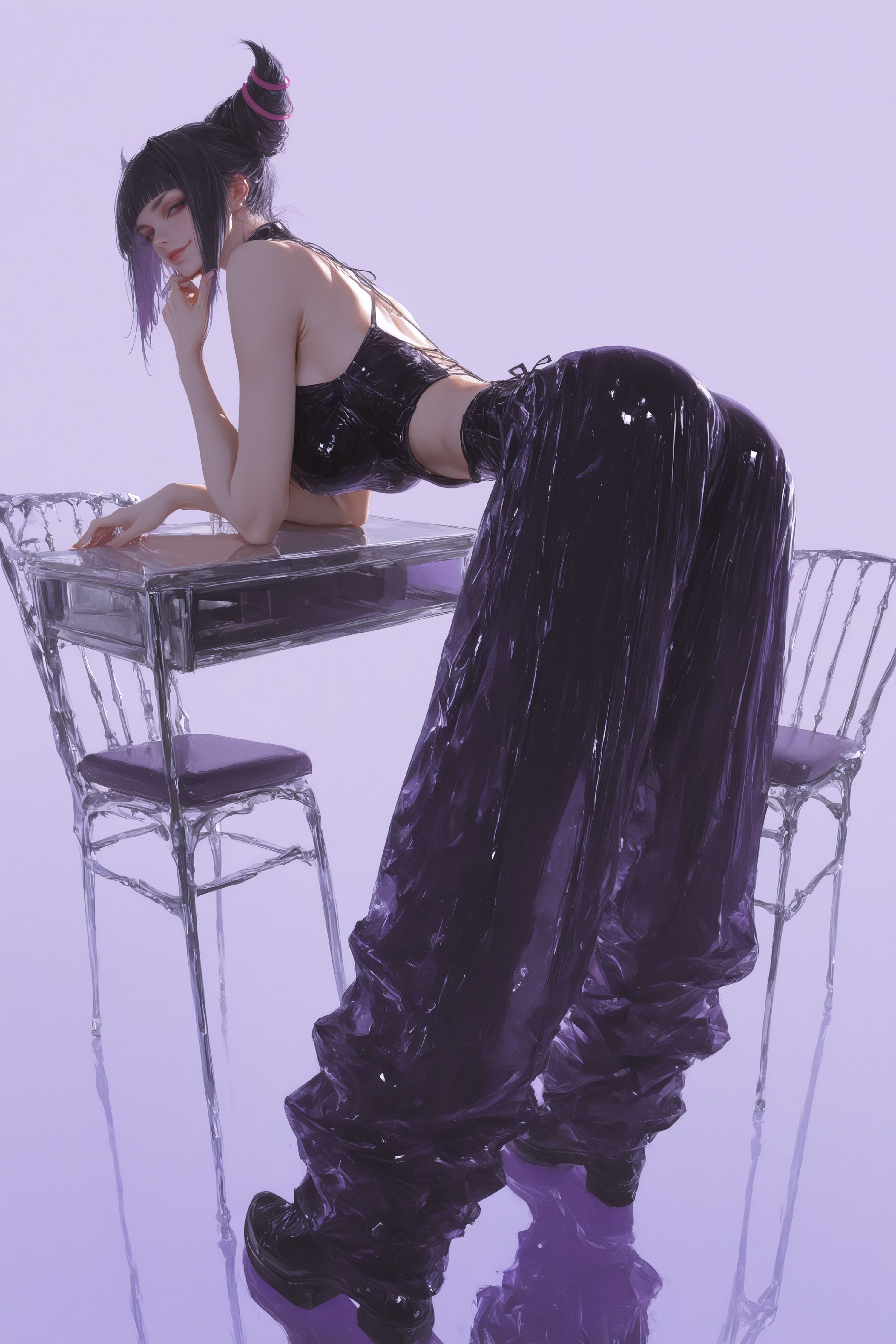 街霸 韩蛛俐 二次元游戏人物 时尚穿搭