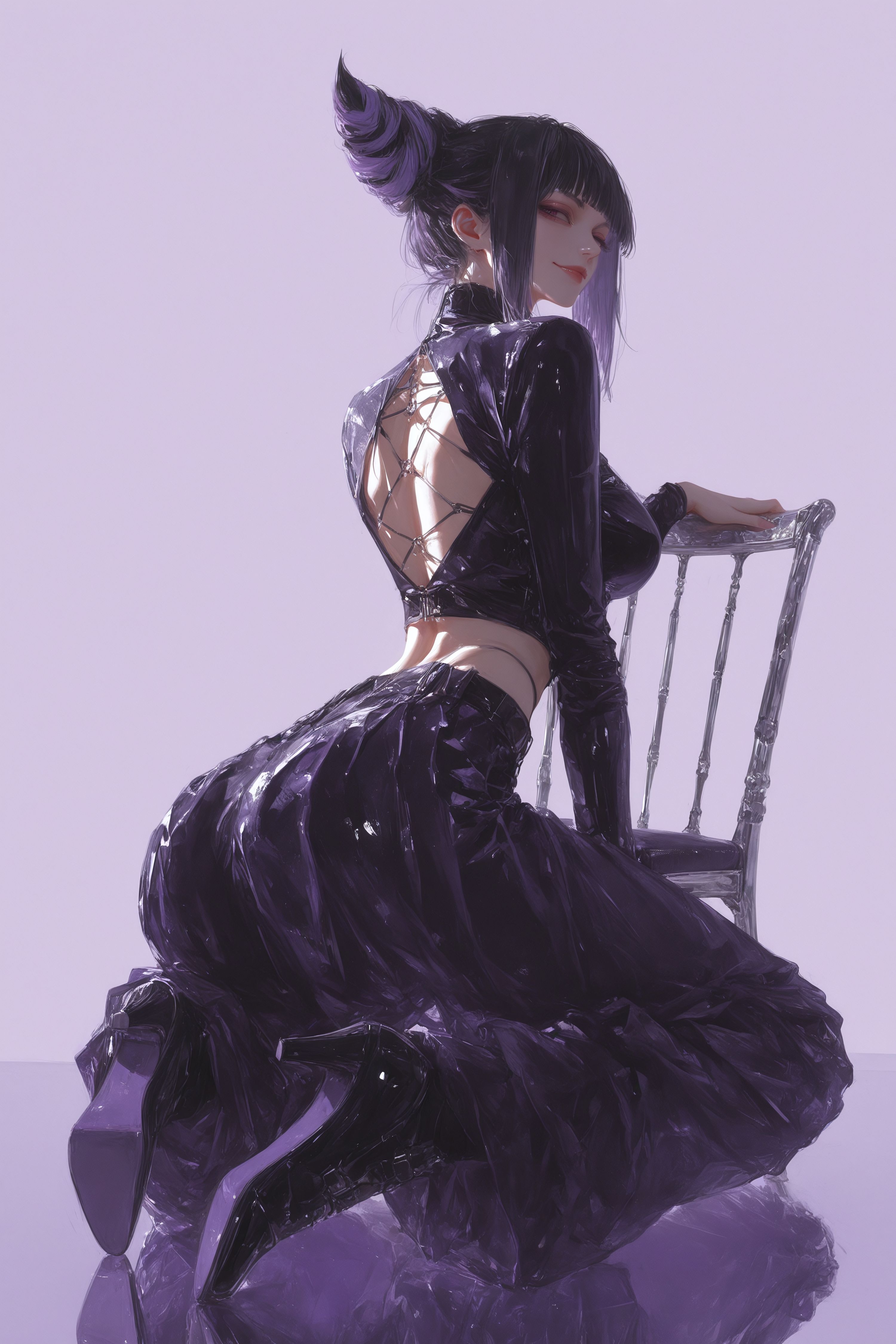 街霸 韩蛛俐 二次元游戏人物 时尚穿搭