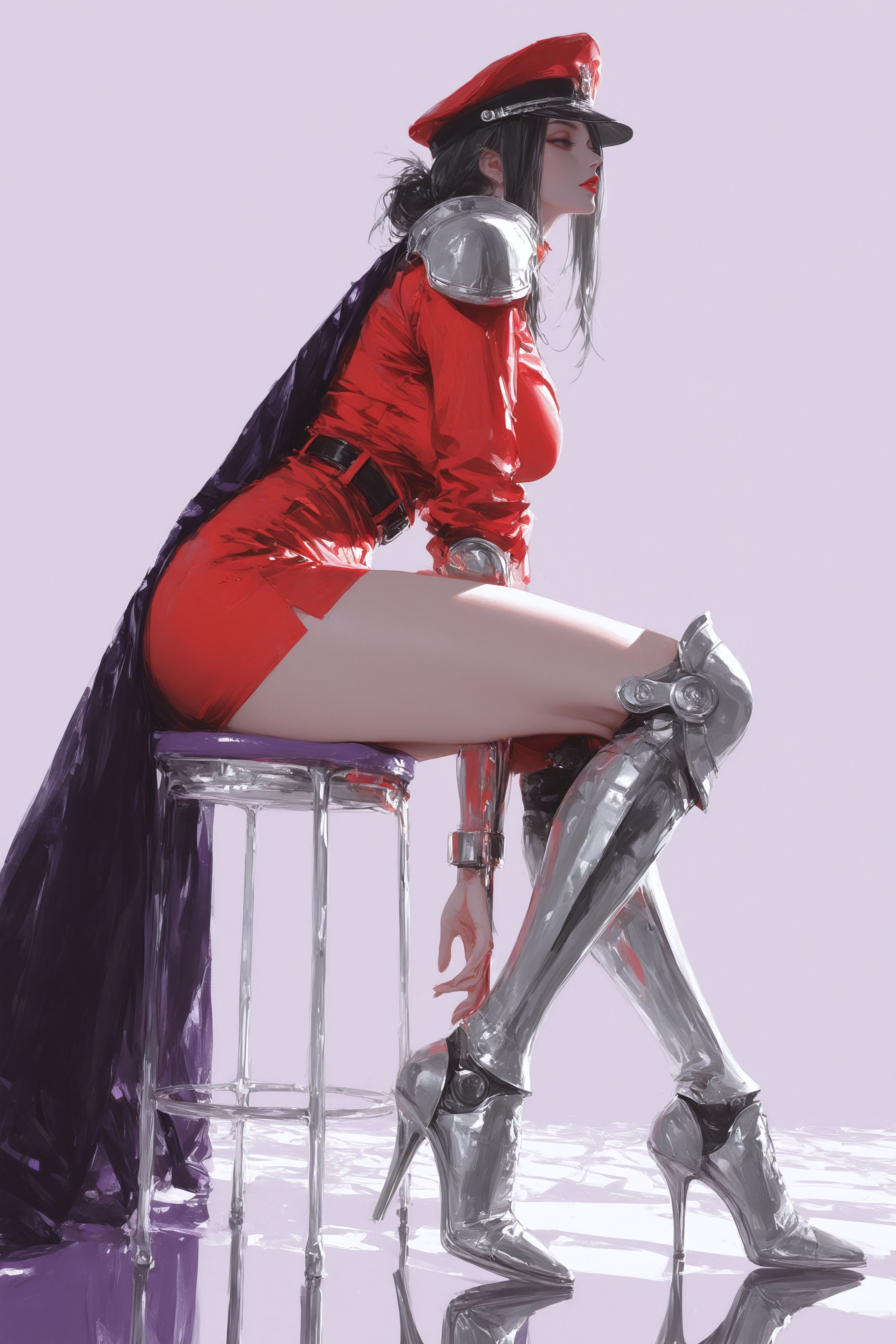 维嘉 街头霸王 二次元游戏人物二创手机壁纸