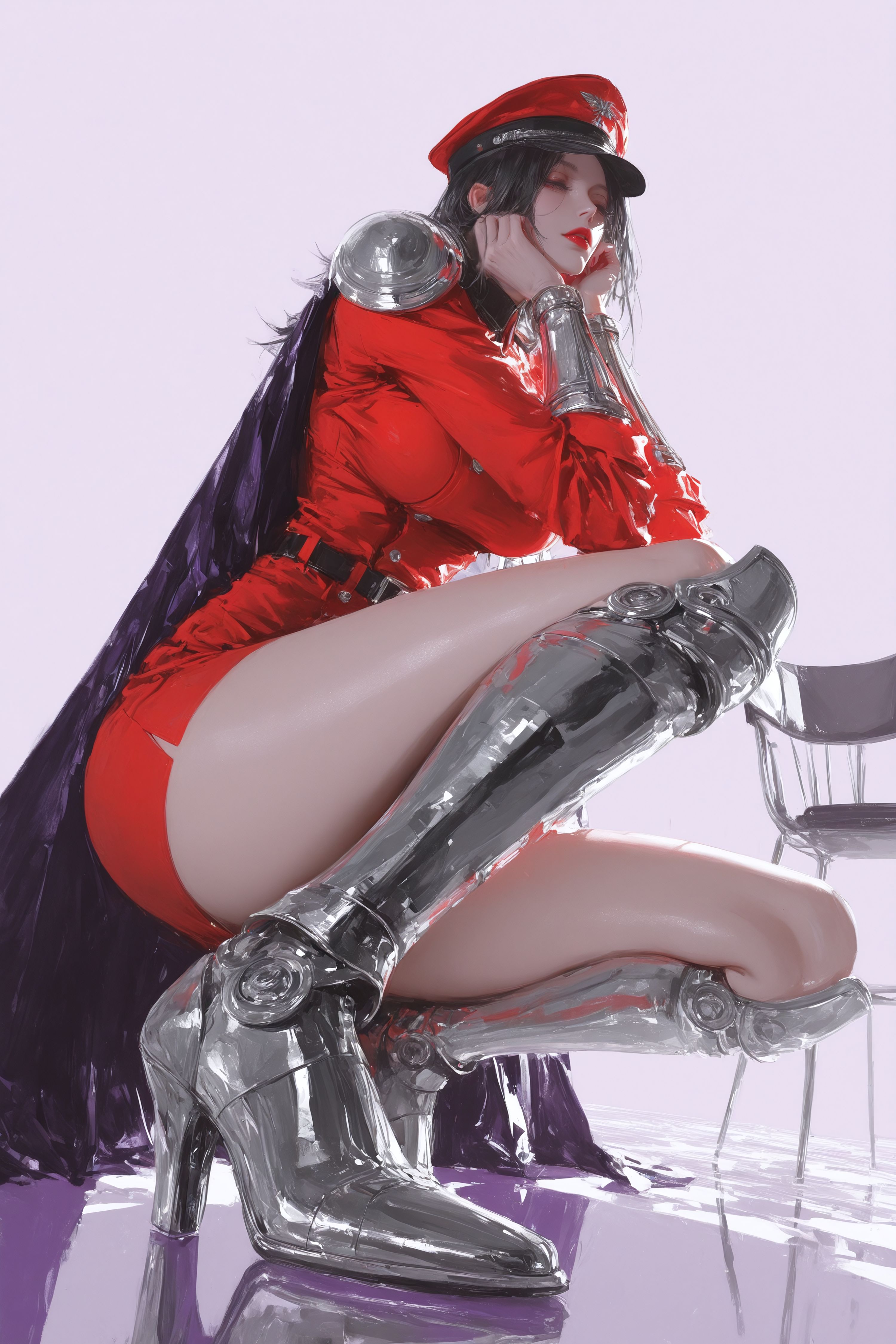 维嘉 街头霸王 二次元游戏人物二创手机壁纸2