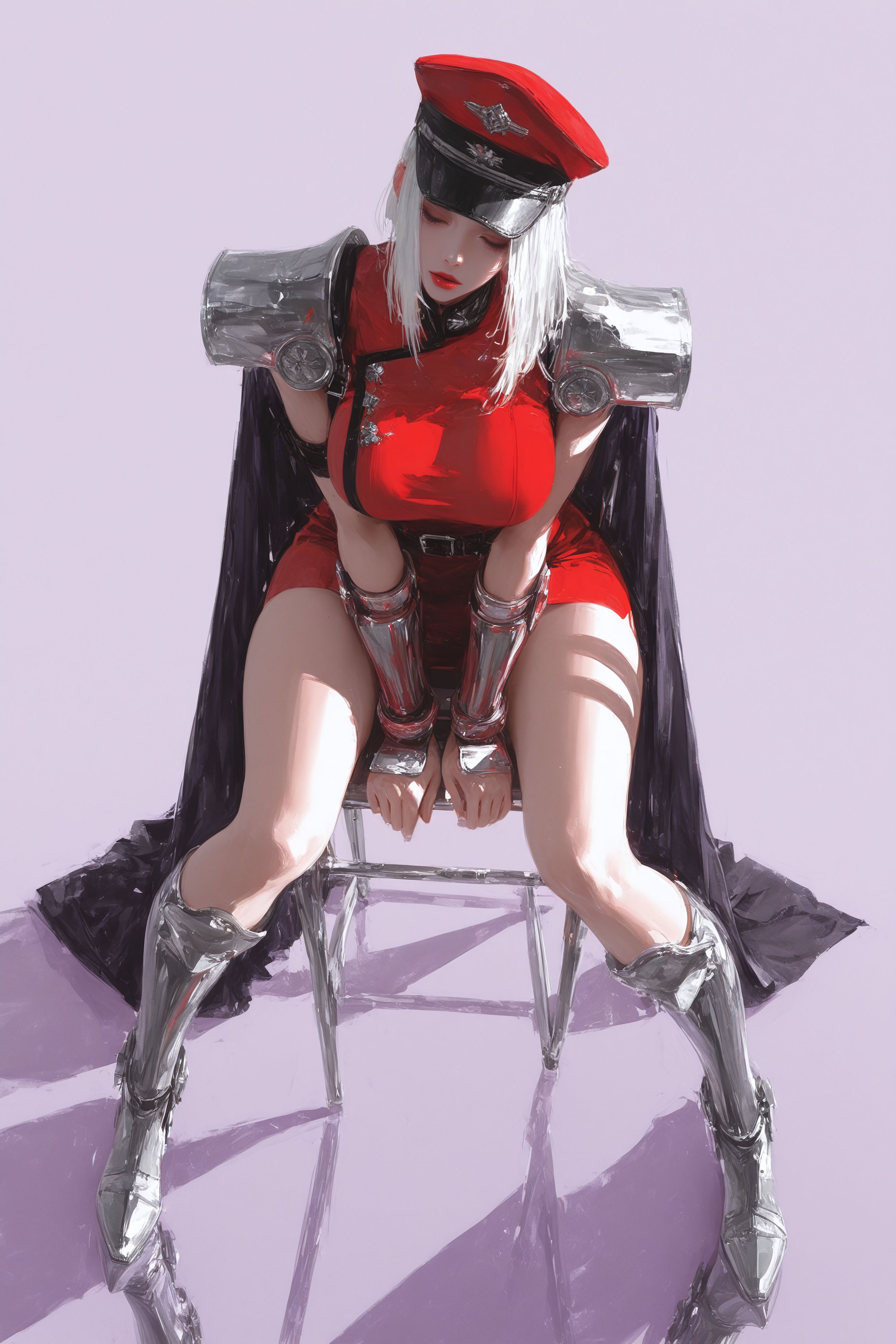 维嘉 街头霸王 二次元游戏人物二创手机壁纸2