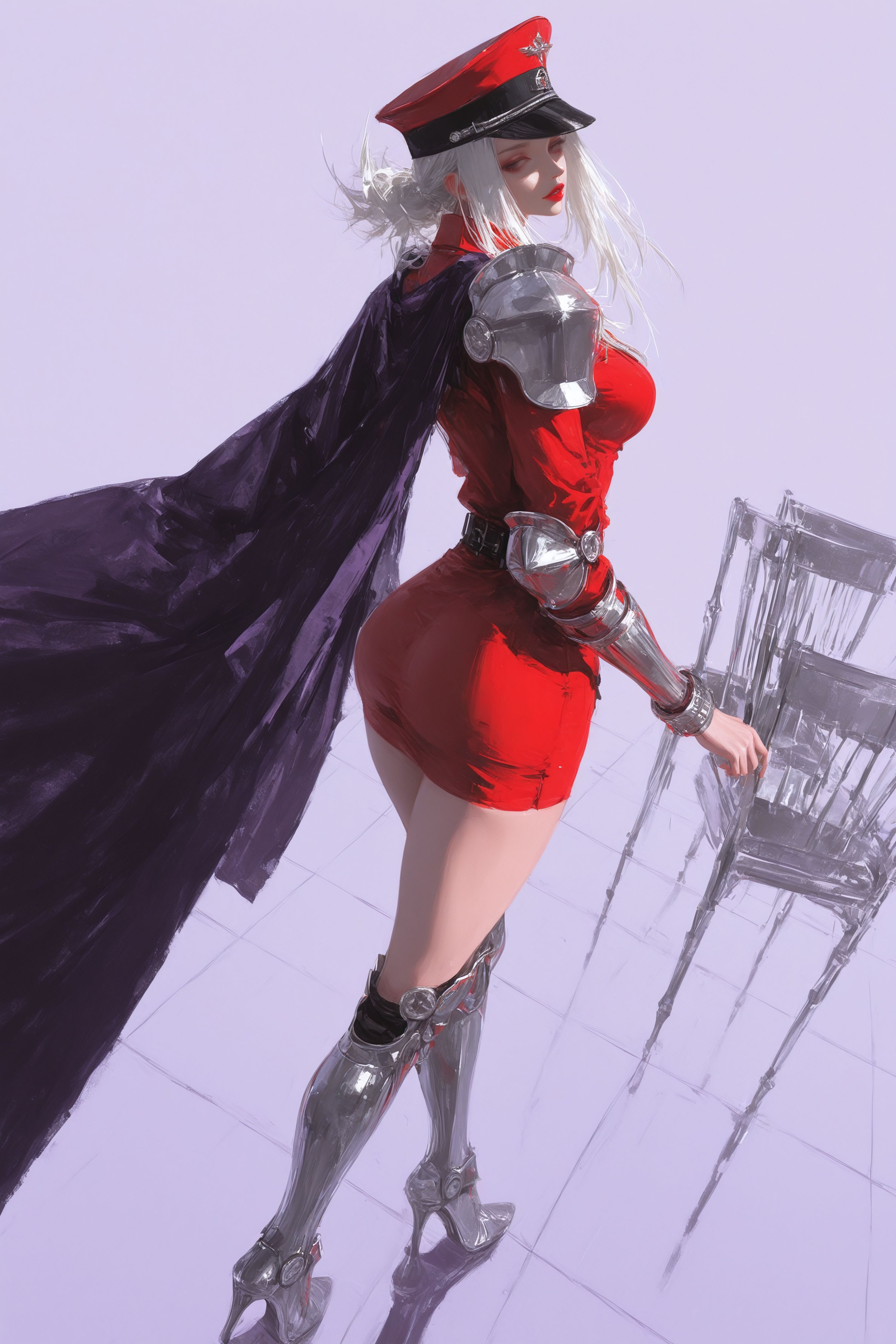 维嘉 街头霸王 二次元游戏人物二创手机壁纸2