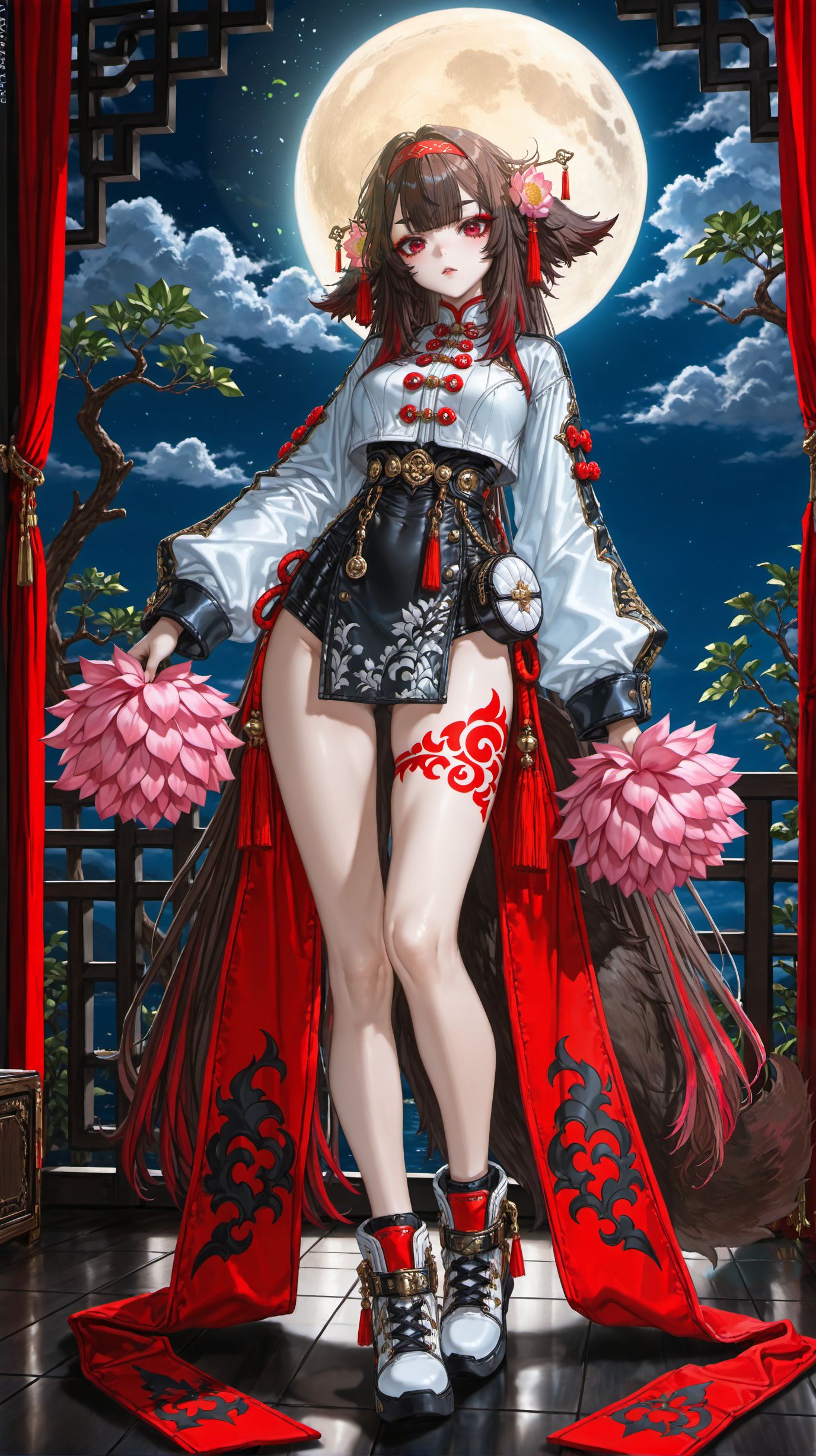 绝区零国风戏服 艺术类精细风格