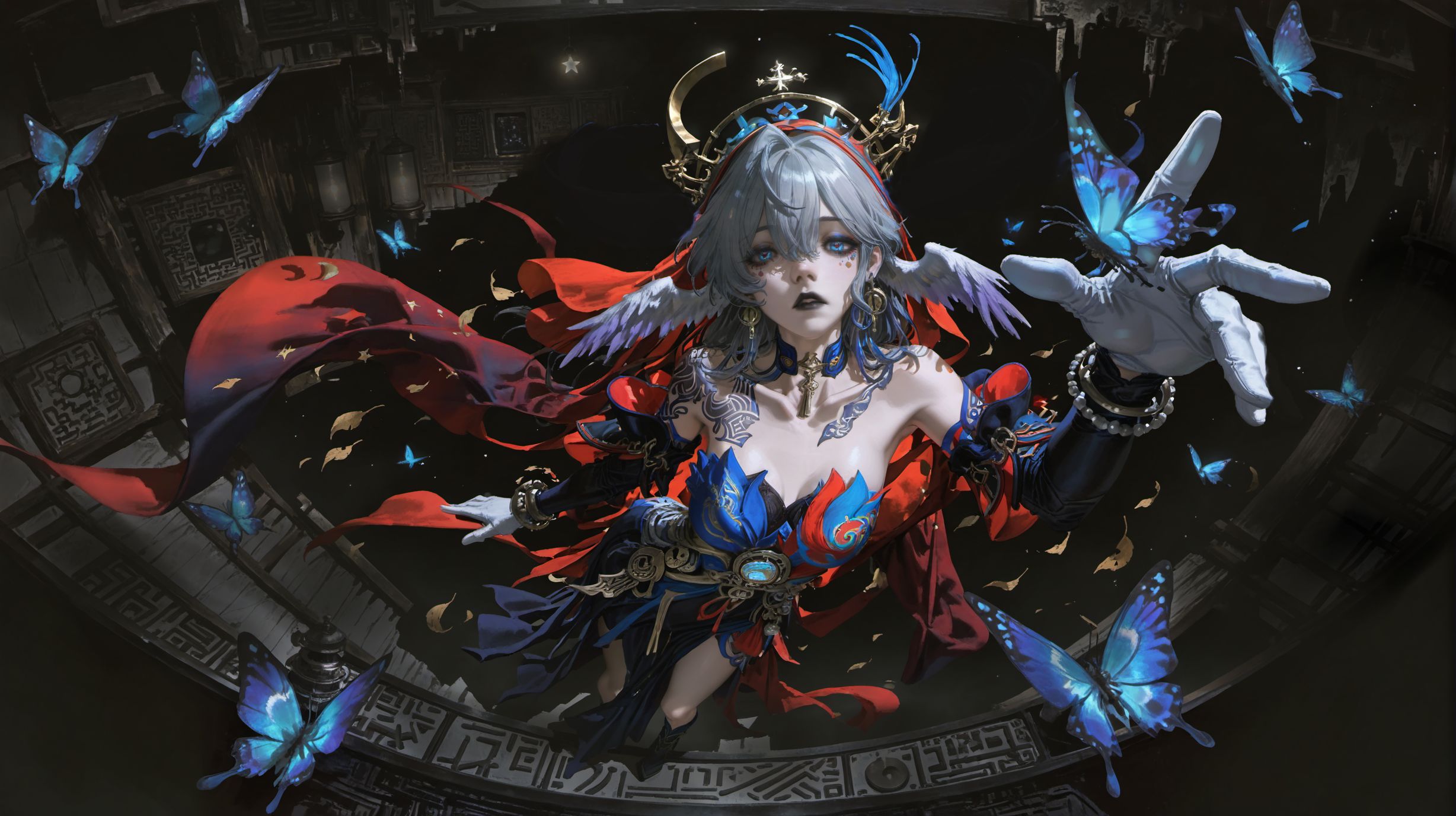 【4P】诡异风格 知更鸟 电脑壁纸桌面壁纸 二次元 崩坏星穹铁道