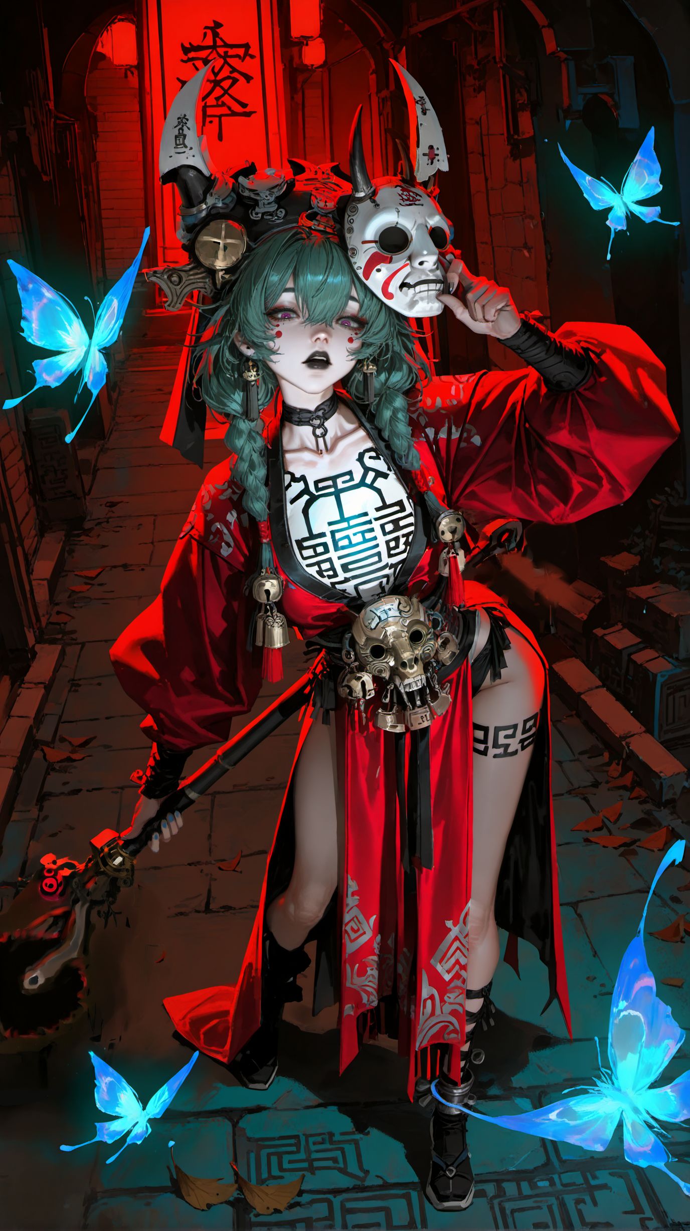 绝区零诡异风格 二次元游戏角色出镜人物扳机，简，艾莲，可琳 剧本杀