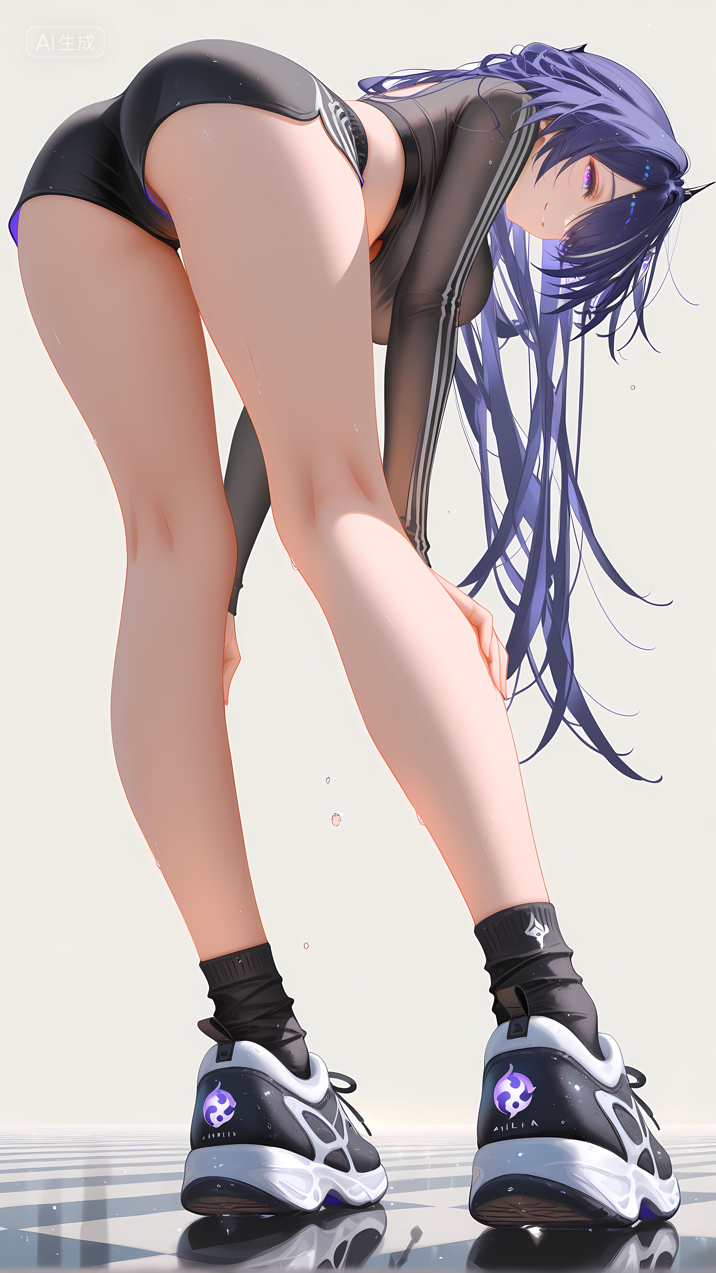 崩坏星穹铁道 黄泉 二次元美女 渔网袜 丝袜黑丝 皮衣